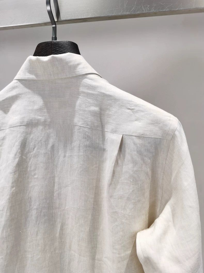 Loro Piana LORO PIANA Men's linen shirts Size US XS / EU 42 / 0 - 8 Thumbnail