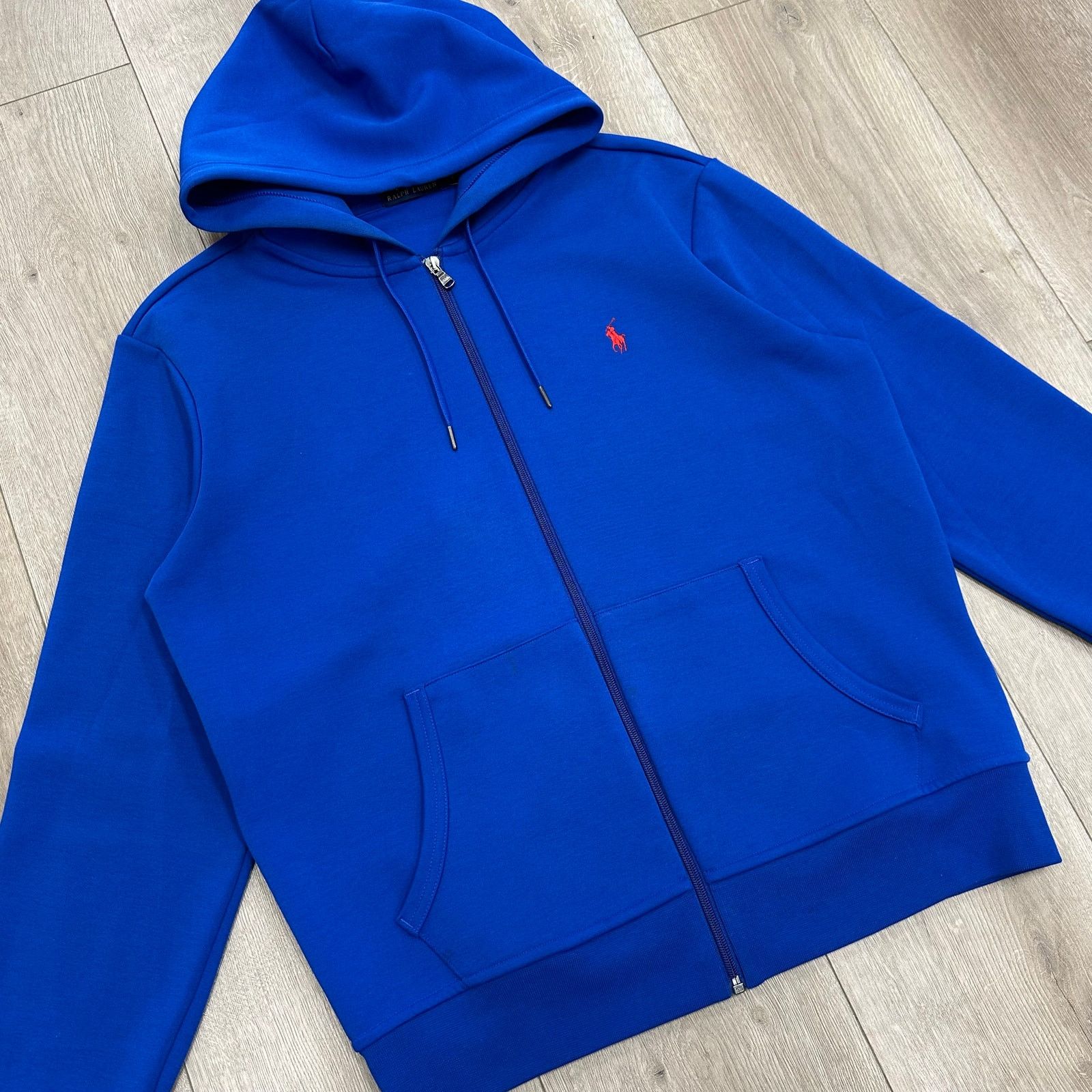 Polo Ralph Lauren Polo Ralph Lauren Blue Full Zip Hoodie Sweater Size US M / EU 48-50 / 2 - 2 Thumbnail