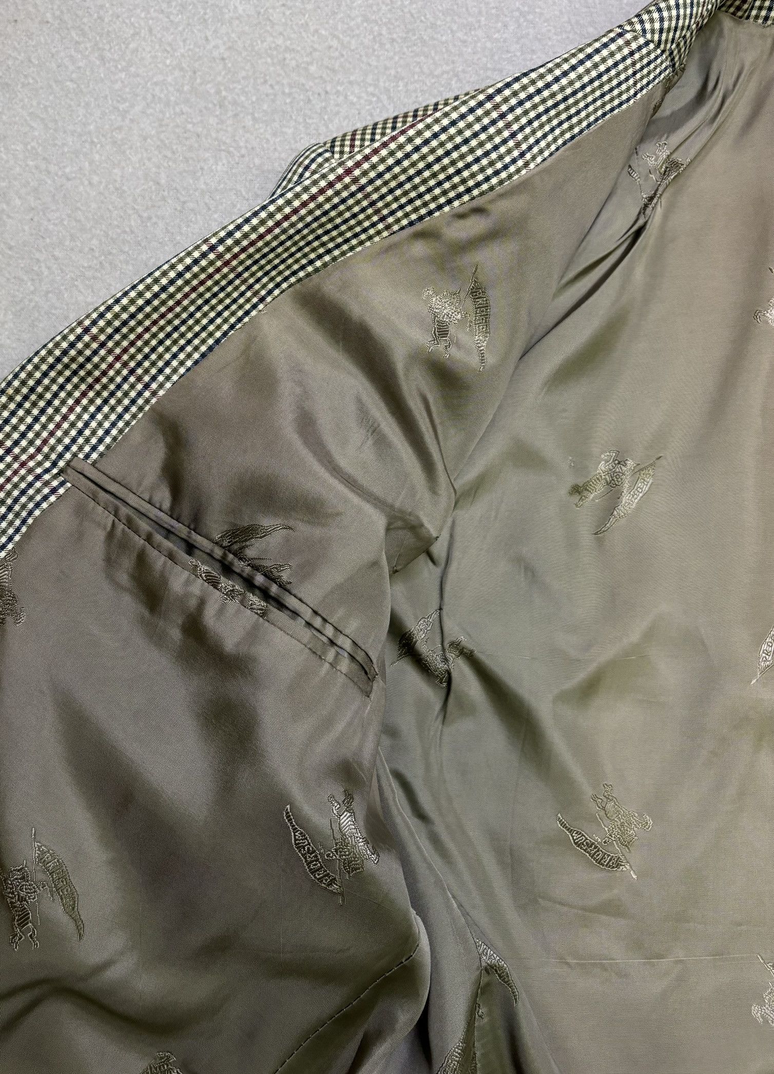 Burberry Burberrys Vintage Beige Blazer Size M/L Size 44R - 13 Thumbnail