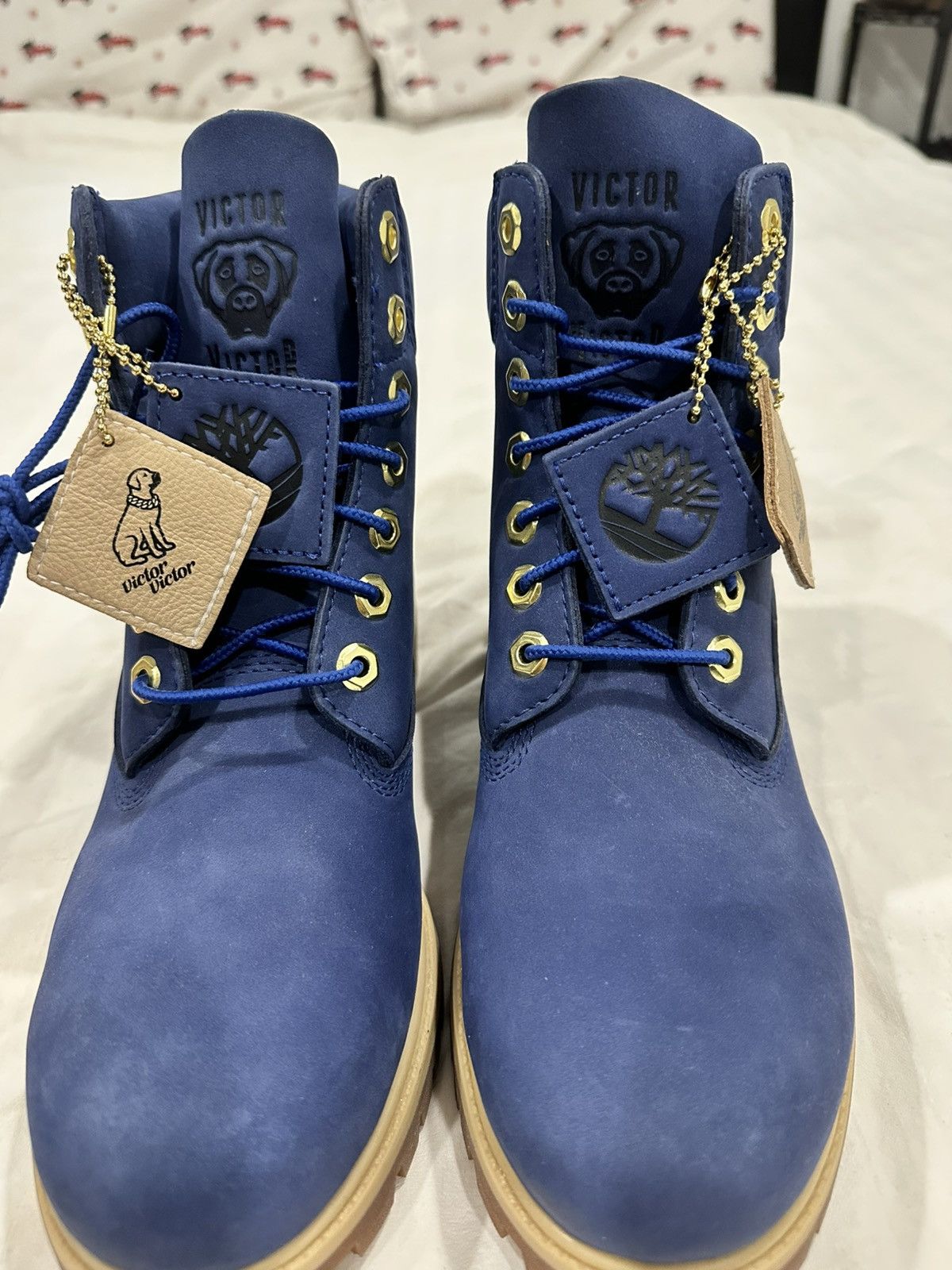 Timberland Victor Victor Timberlamd Blue Pop smoke tribute sample Size US 7 / EU 40 - 3 Thumbnail