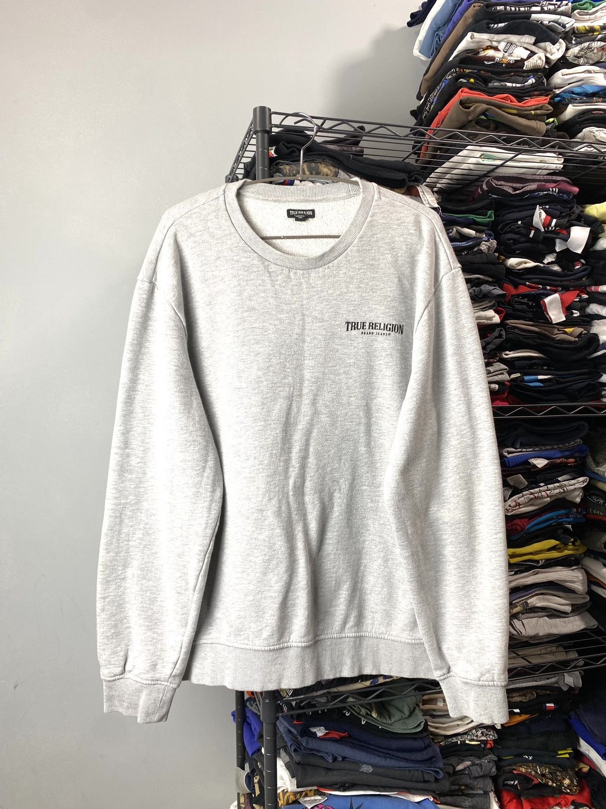 True Religion Vintage True Religion Sweatshirt Hype Sup Reme Size US XXL / EU 58 / 5 - 1 Thumbnail