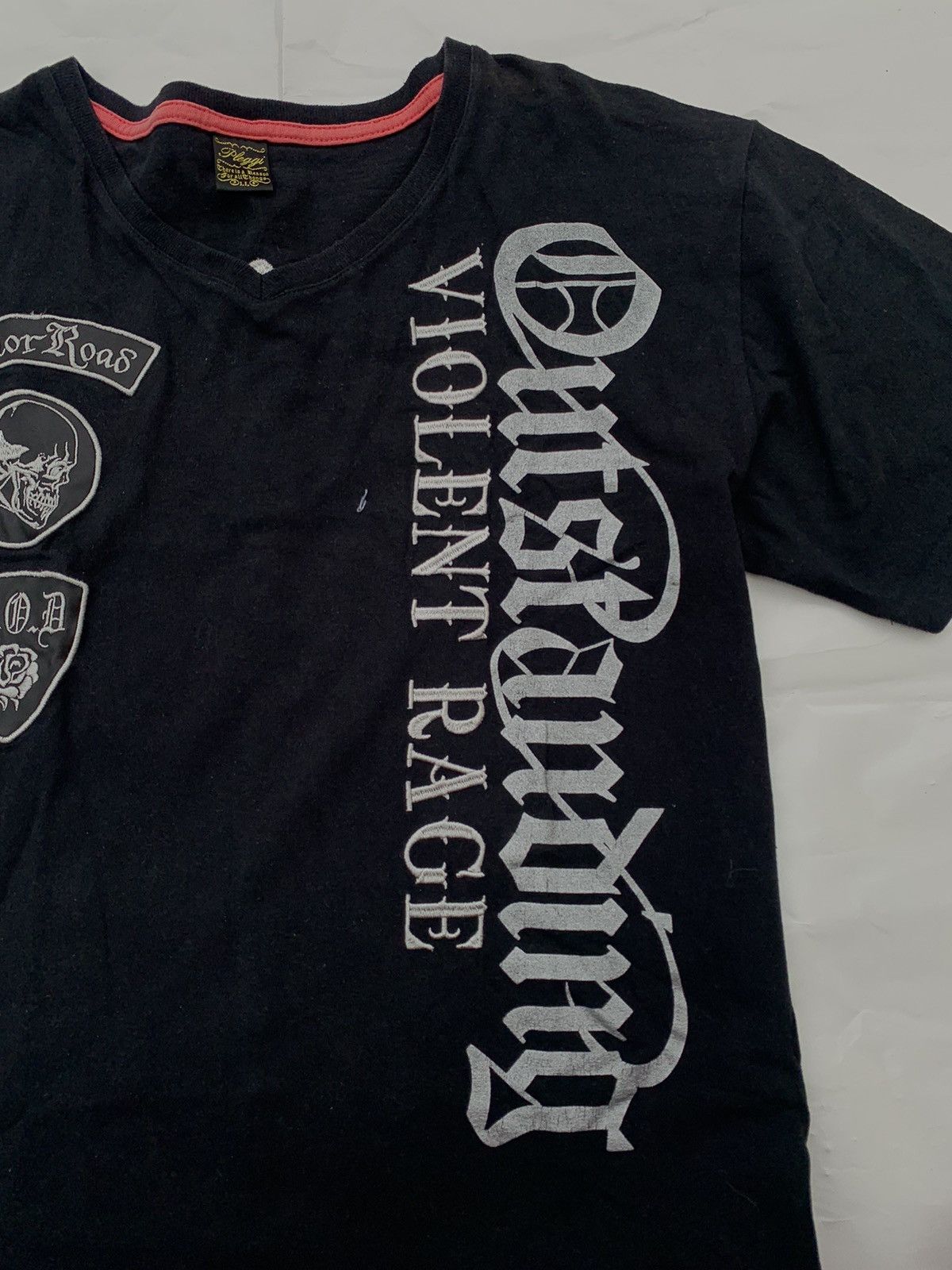 Designer × Japanese Brand OUTSTANDING VIOLENT RACE TEE SHIRT Size US L / EU 52-54 / 3 - 3 Thumbnail