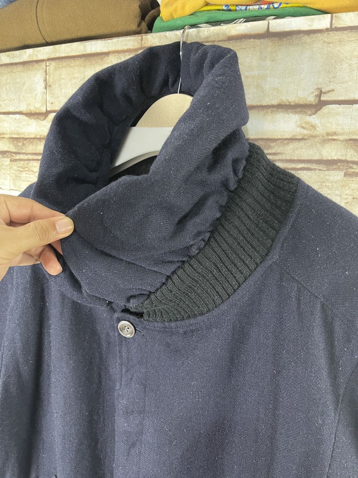 Designer × Issey Miyake × mercibeaucoup Mercibeaucoup Issey Miyake Parka Long Jacket Size US L / EU 52-54 / 3 - 7 Thumbnail