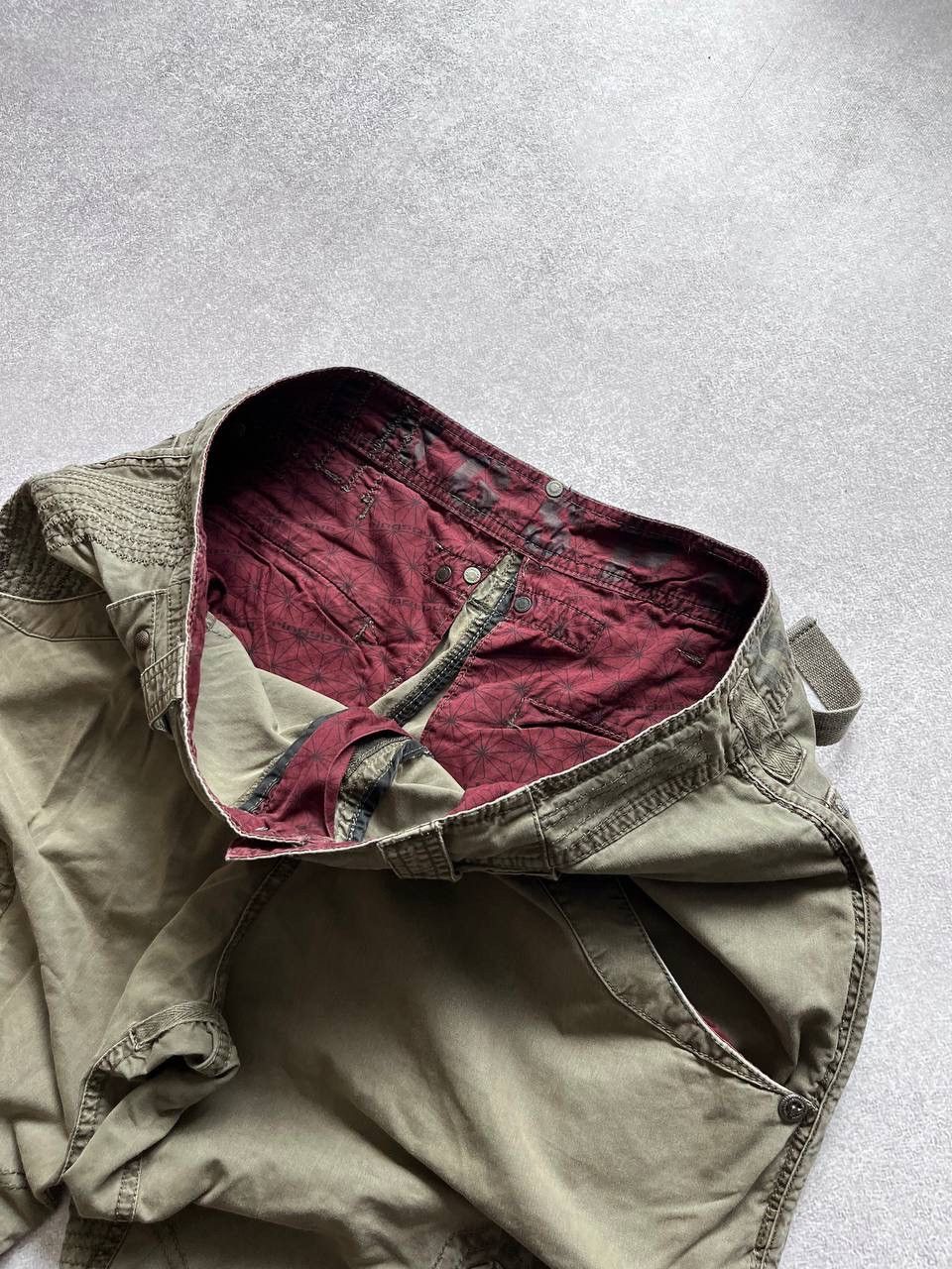 Japanese Brand Vintage Archival Avantgarde Baggy Opium Cargo Pants Y2K M Size US 32 / EU 48 - 7 Thumbnail