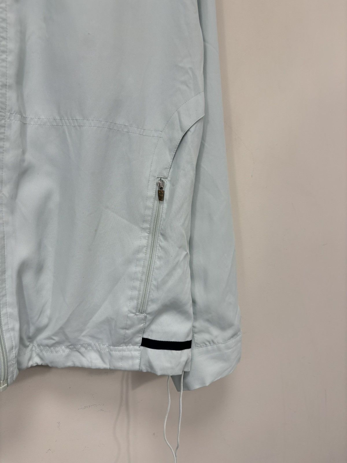 Nike Vintage Nike Y2K Turquoise Retro Hype Nylon Track Jacket Size US XL / EU 56 / 4 - 9 Thumbnail