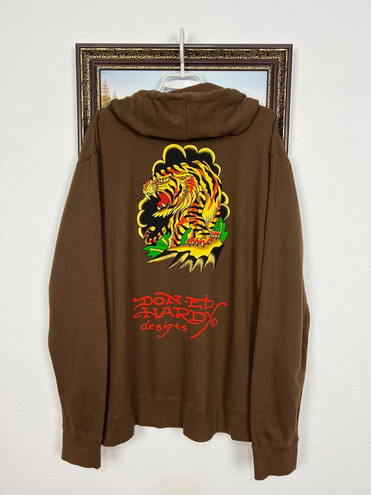 Ed Hardy Vintage Ed Hardy Hoodie Jacket Rare Love Kills Skull Size US XL / EU 56 / 4 - 1 Thumbnail