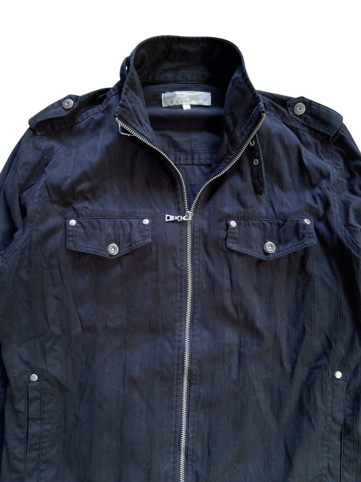 14th Addiction COMMANTAGE FASHION OF TRADITIONAL PUNK STYLE ZIP JACKET Size US M / EU 48-50 / 2 - 6 Thumbnail