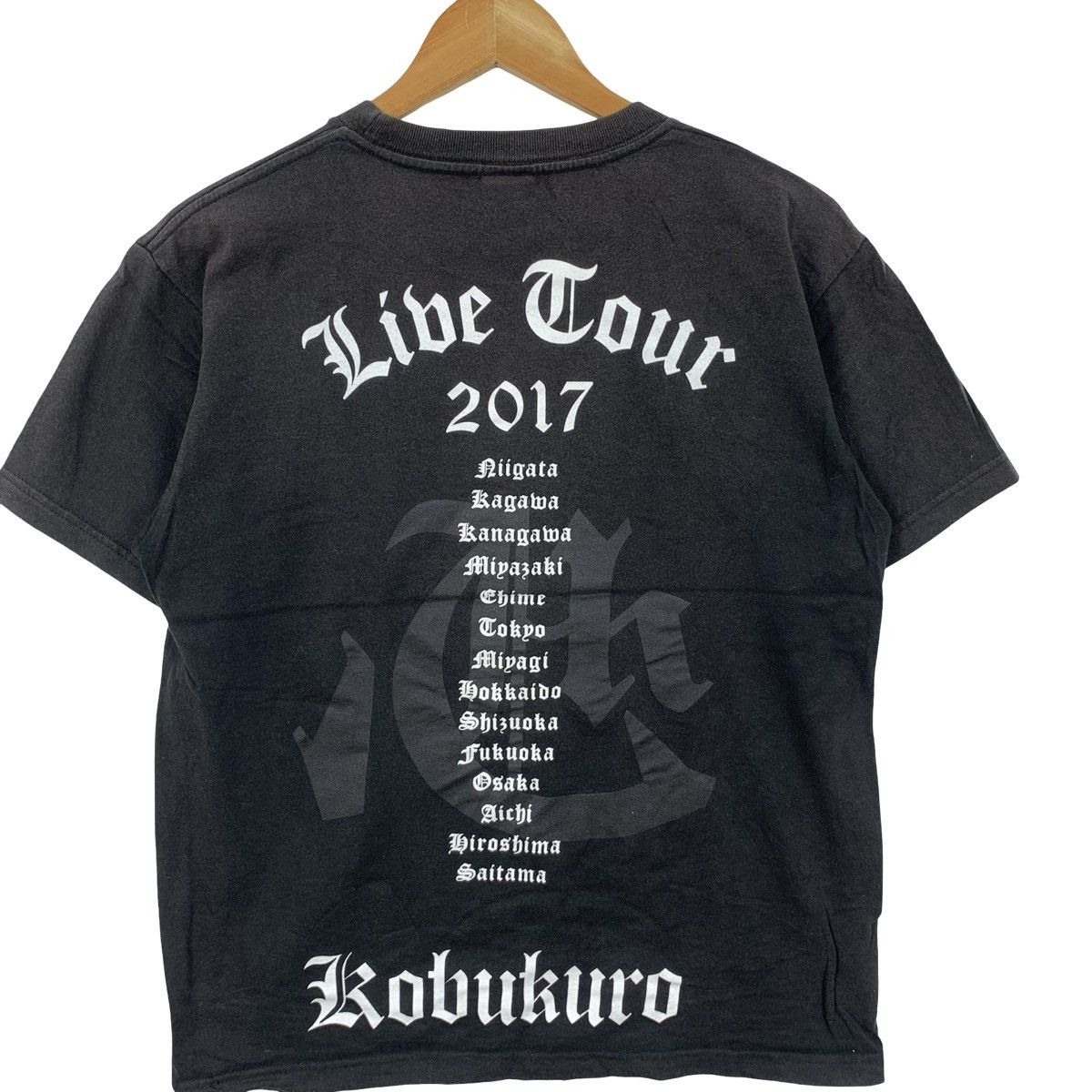 Band Tees KOBUKURO JAPAN BAND Libe Tour 2017 Tee Shirt Top Folk Size M / US 6-8 / IT 42-44 - 7 Thumbnail