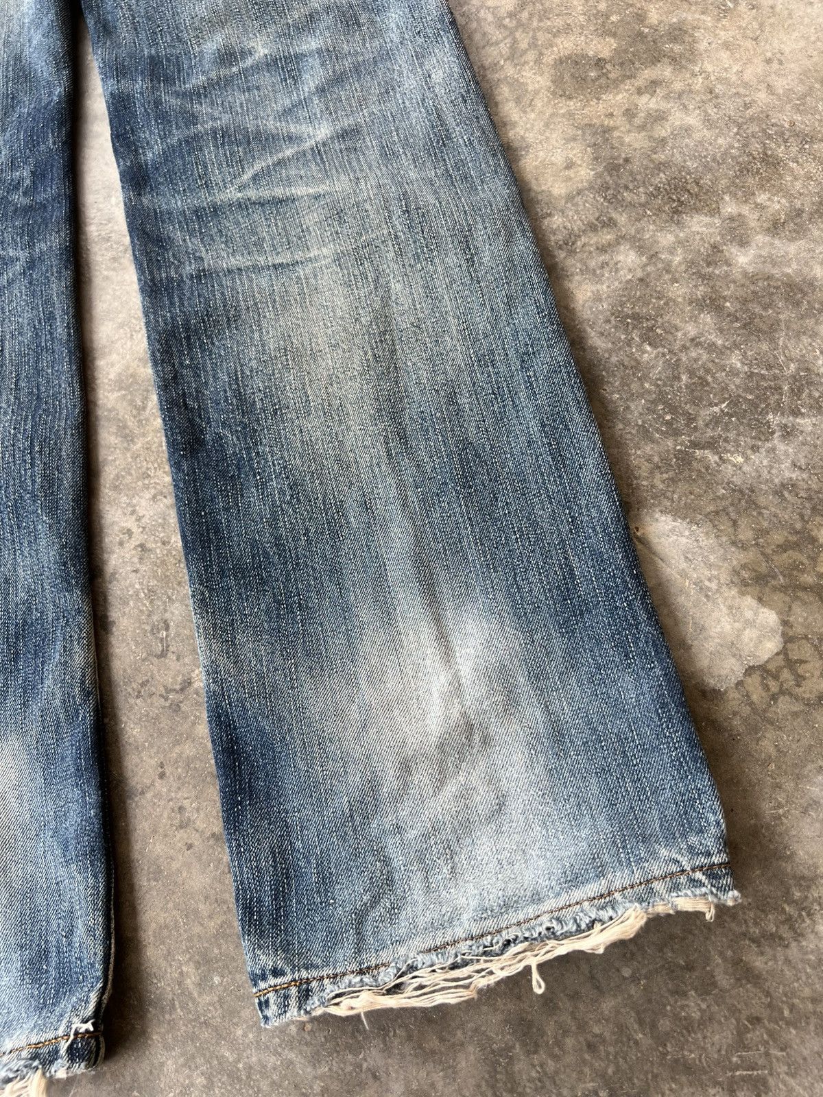Levi's Vintage 90’s Levis 502 Distressed Mud Wash Jean Size US 30 / EU 46 - 17 Thumbnail