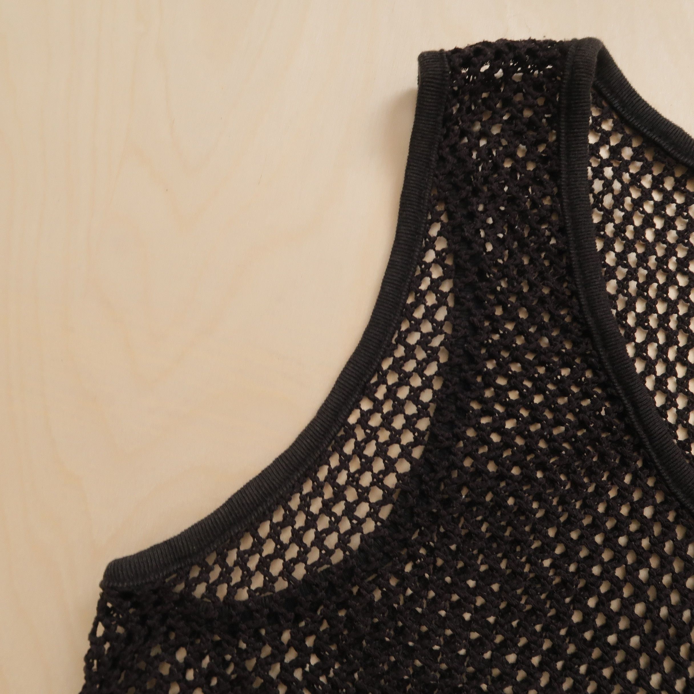 Japanese Brand 1990s Boycott Mesh Black Vest Size US M / EU 48-50 / 2 - 5 Thumbnail