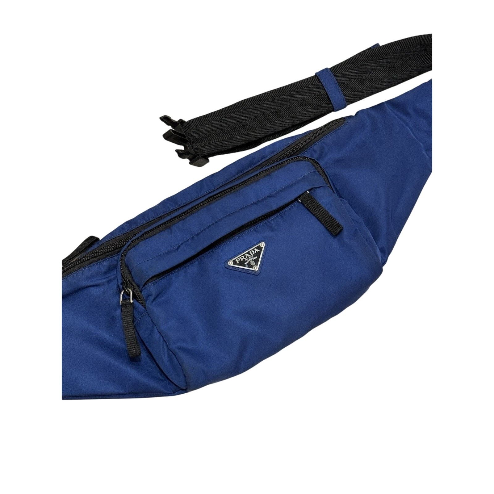 Prada PRADA Nylon Cross Body Bag 2VL005 Blue Size ONE SIZE - 2 Thumbnail