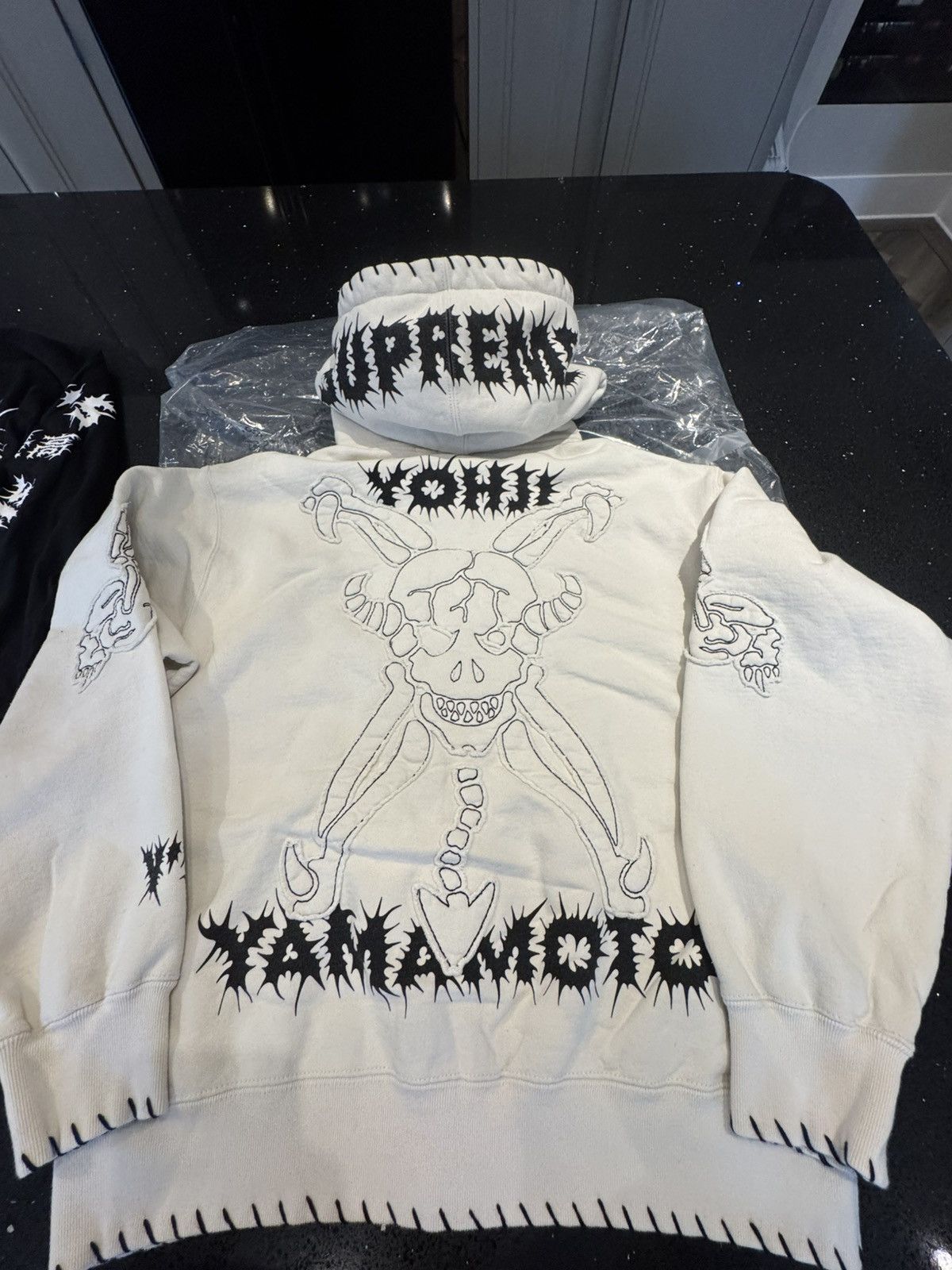 Supreme/Y's (Yohji Yamamoto) Zip Up Hooded Sweatshirt FW25
