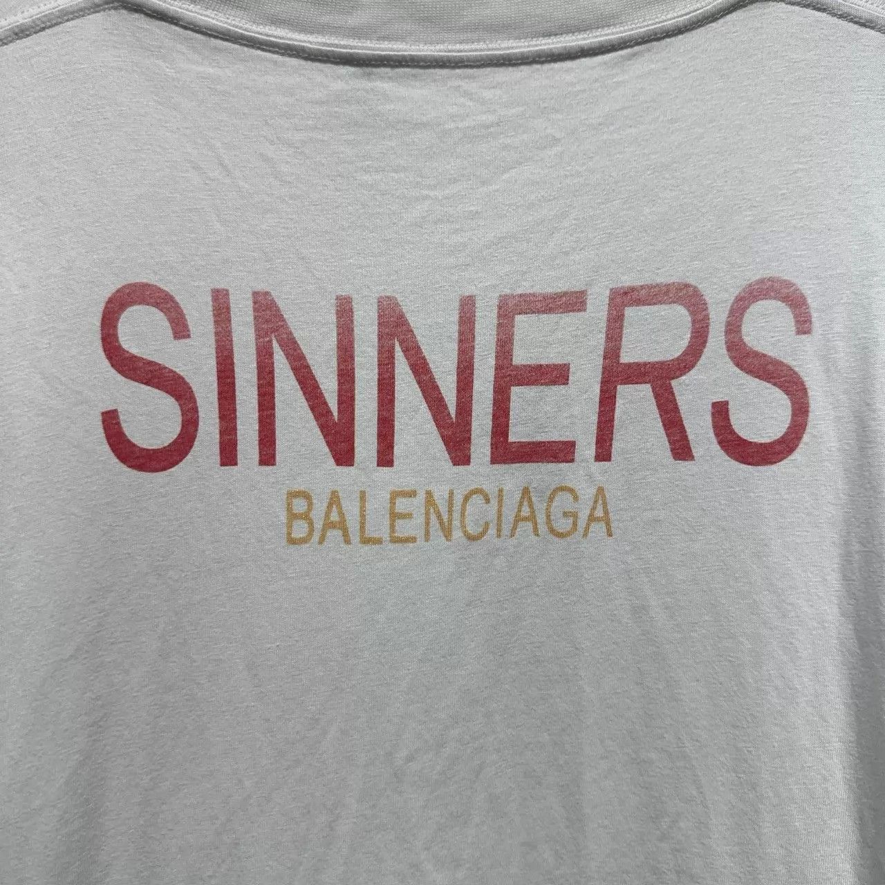 Balenciaga Balenciaga Sinners Short-Sleeve T-Shirt S 99 New Size US S / EU 44-46 / 1 - 5 Thumbnail