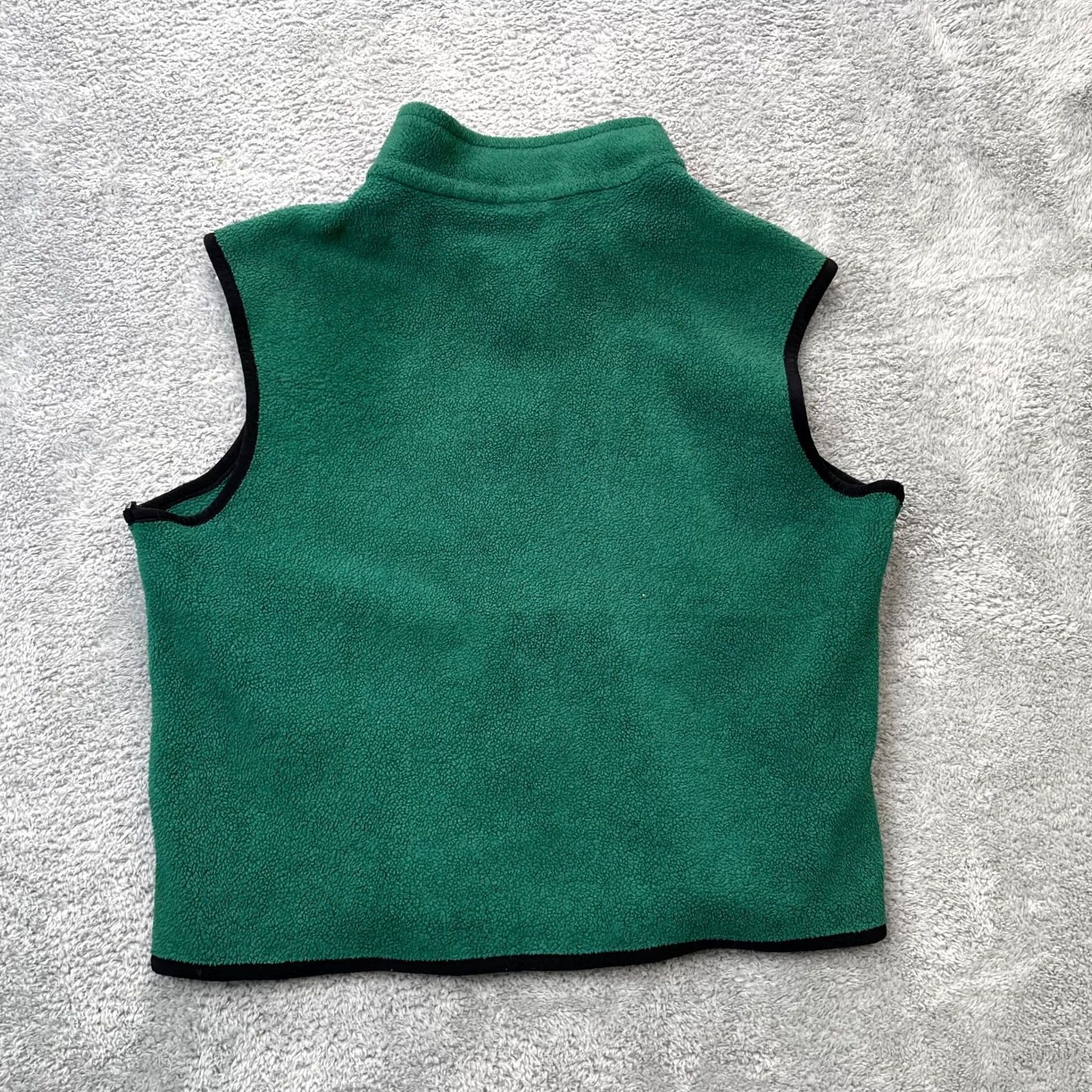 Sierra Designs VINTAGE Sierra Designs Vest Mens Medium Green Fleece Mock Neck Full Zip Hiking Jacket/Coat Short Stand-Up Collar Mens Size US M / EU 48-50 / 2 - 6 Thumbnail