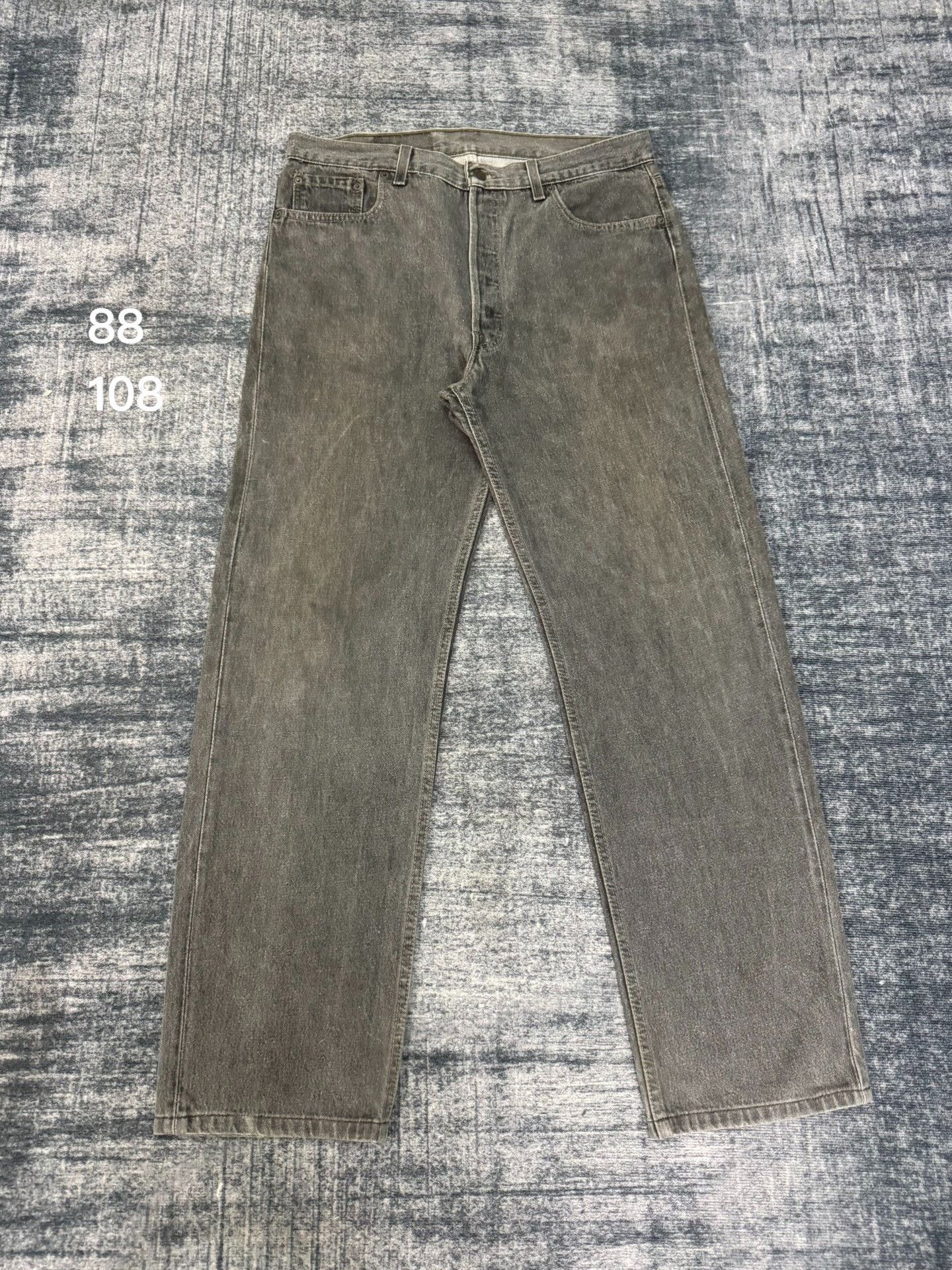 Vintage Vintage Levi's 501 90s USA Jeans Size US 35 - 1 Thumbnail