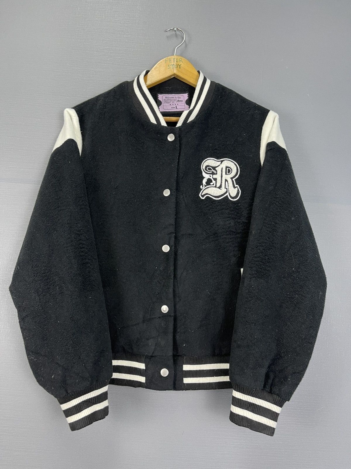 Japanese Brand Repipi Varsity Jacket Size US L / EU 52-54 / 3 - 7 Thumbnail