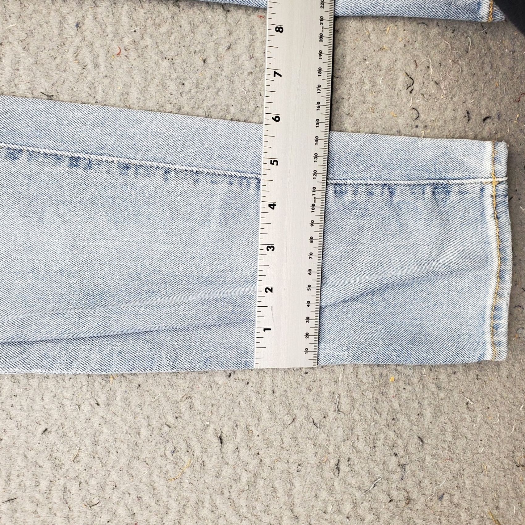H&M H&M Skinny Coupe Jeans Womens 30/32 Blue Denim Distressed Stretch Streetwear Jeans Size 30" / US 8 / IT 44 - 5 Thumbnail