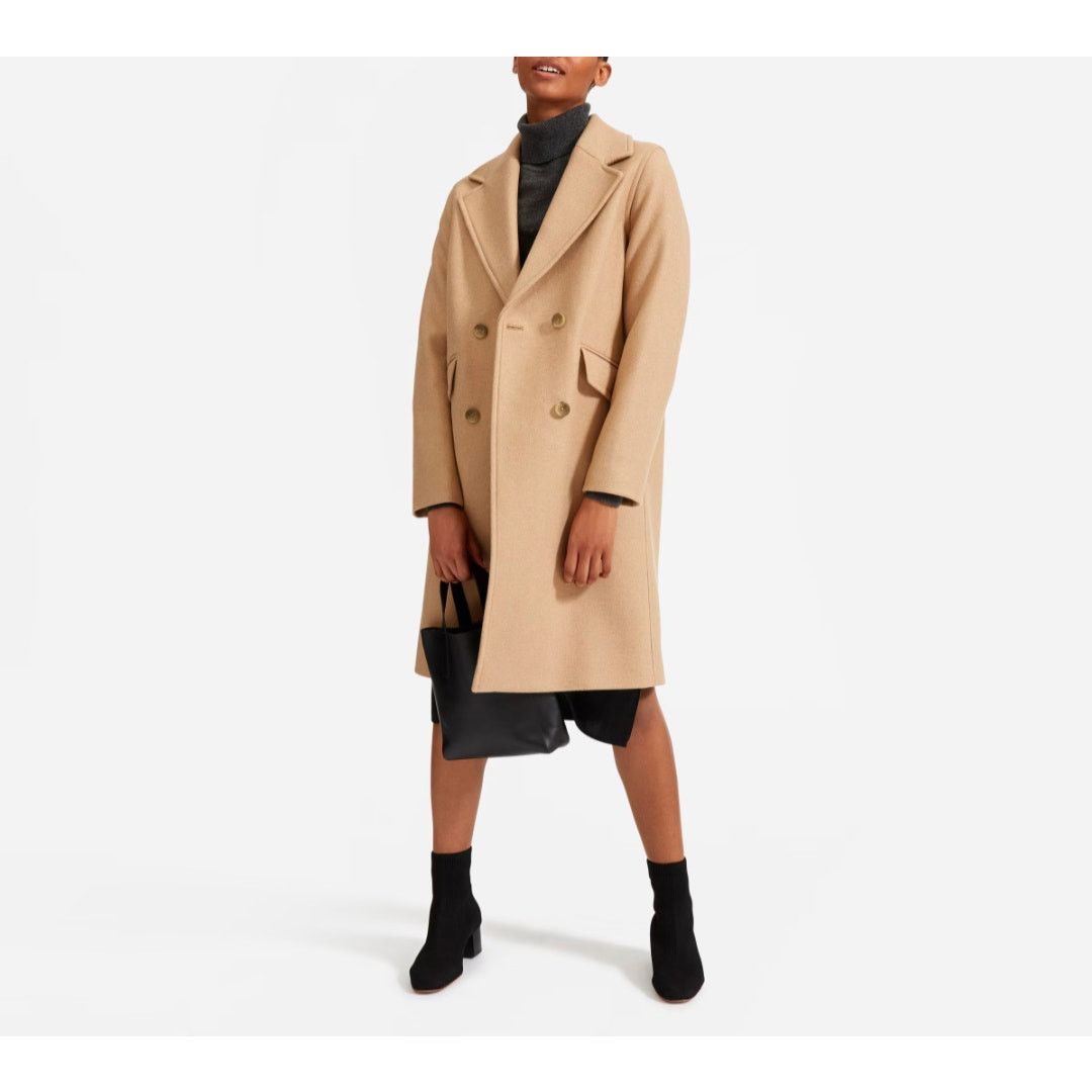 Everlane Everlane - Italian Re-Wool Coat / size 8 / Tan / NWT Size M / US 6-8 / IT 42-44 - 1 Thumbnail