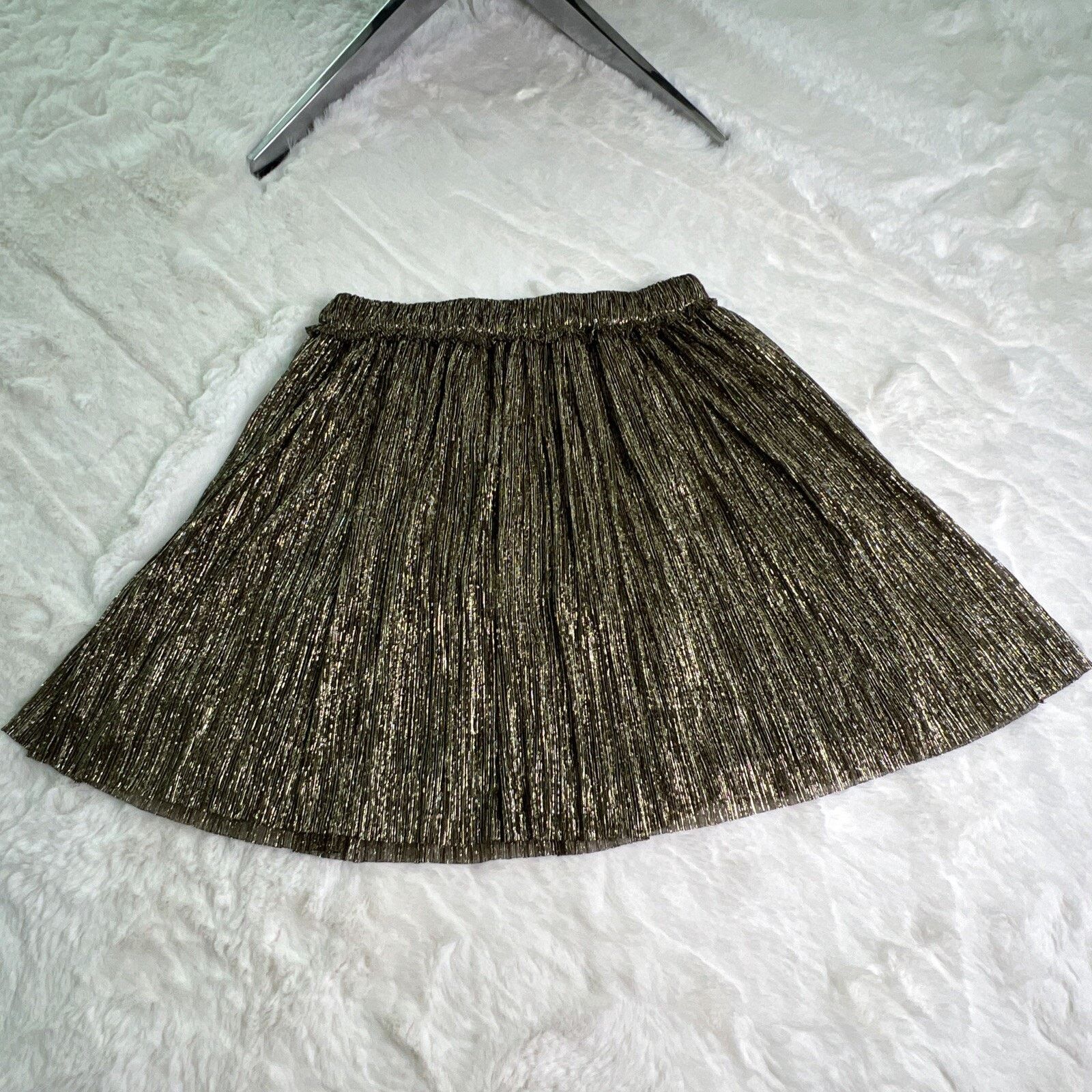 Isabel Marant ISABEL MARANT-Etoile Mini Skirt-Dore/Gold-Size 36-W/Tag’s Size 26" / US 2 / IT 38 - 16 Thumbnail