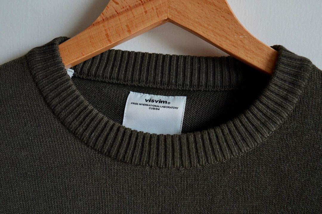 Visvim visvim vintage wool waterdrop sleeve sweater Size US S / EU 44-46 / 1 - 4 Thumbnail