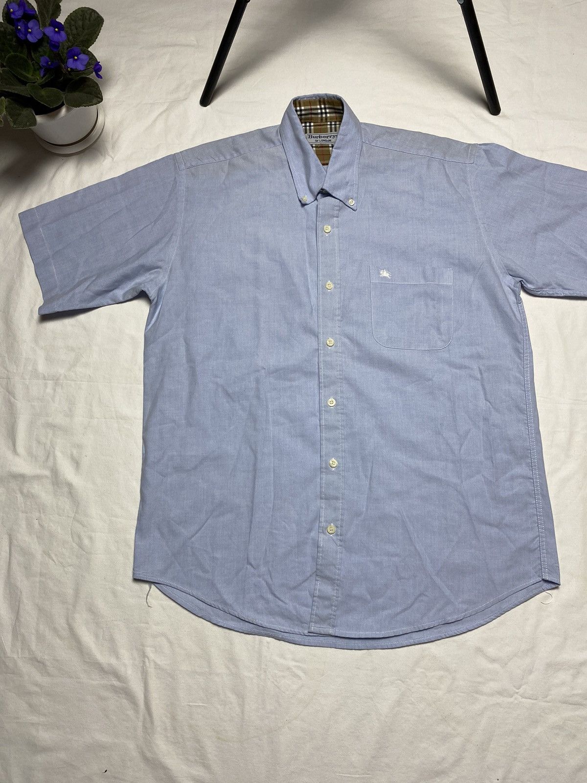 Burberry × Vintage Burberrys shirt vintage Size US XL / EU 56 / 4 - 1 Thumbnail