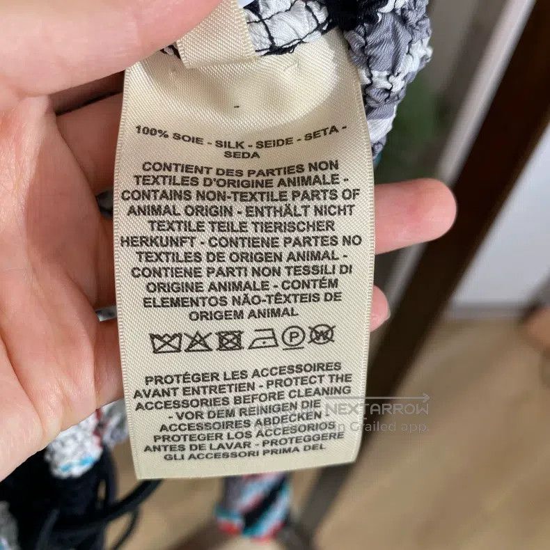 Hermes Hermes 23ss Julia's Dream Silk Printed Pleated Knit Set Size XS / US 0-2 / IT 36-38 - 7 Thumbnail