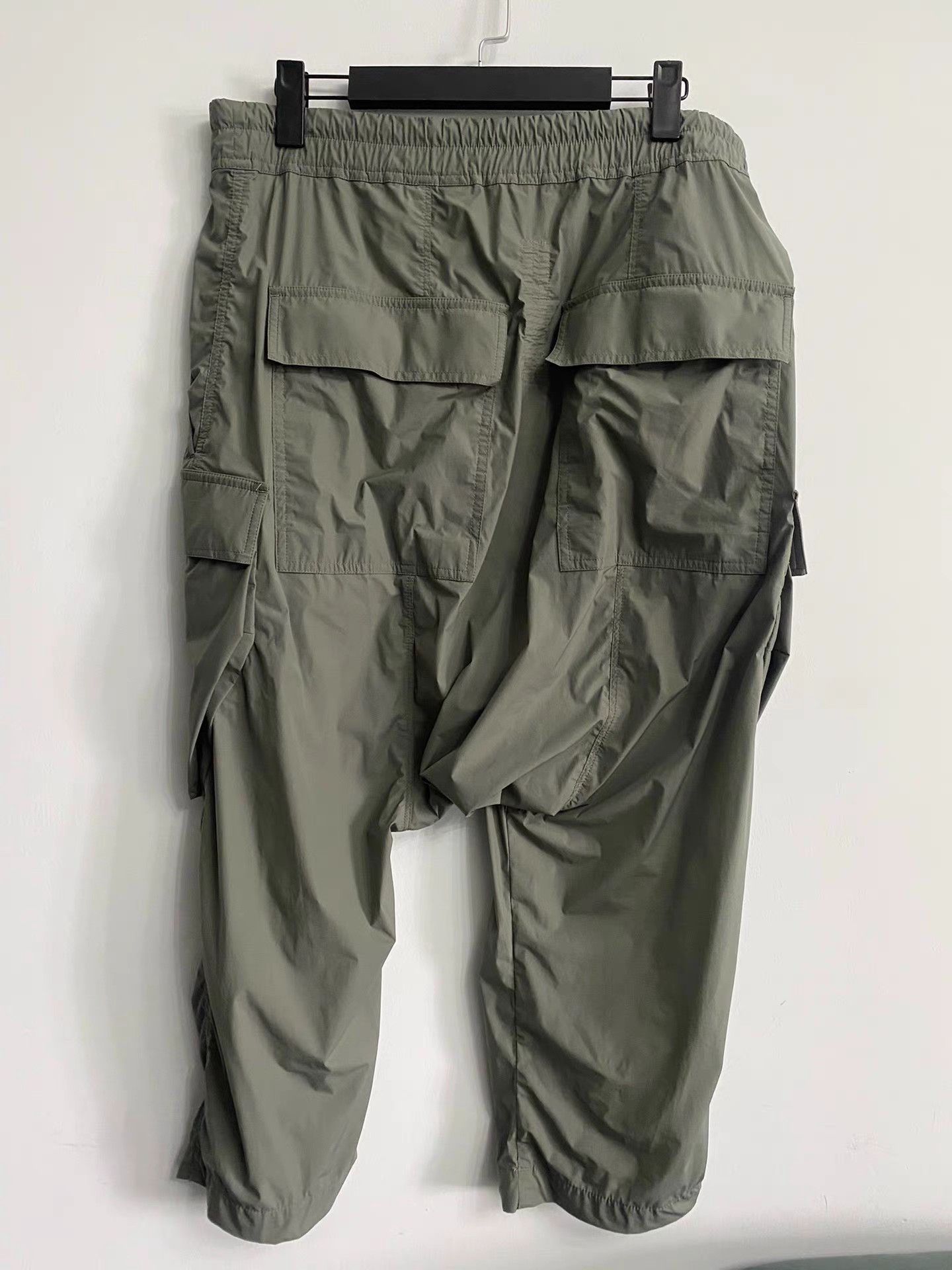 Rick Owens Rick Owens Mainline Nylon Cropped Pants Size US 34 / EU 50 - 2 Thumbnail