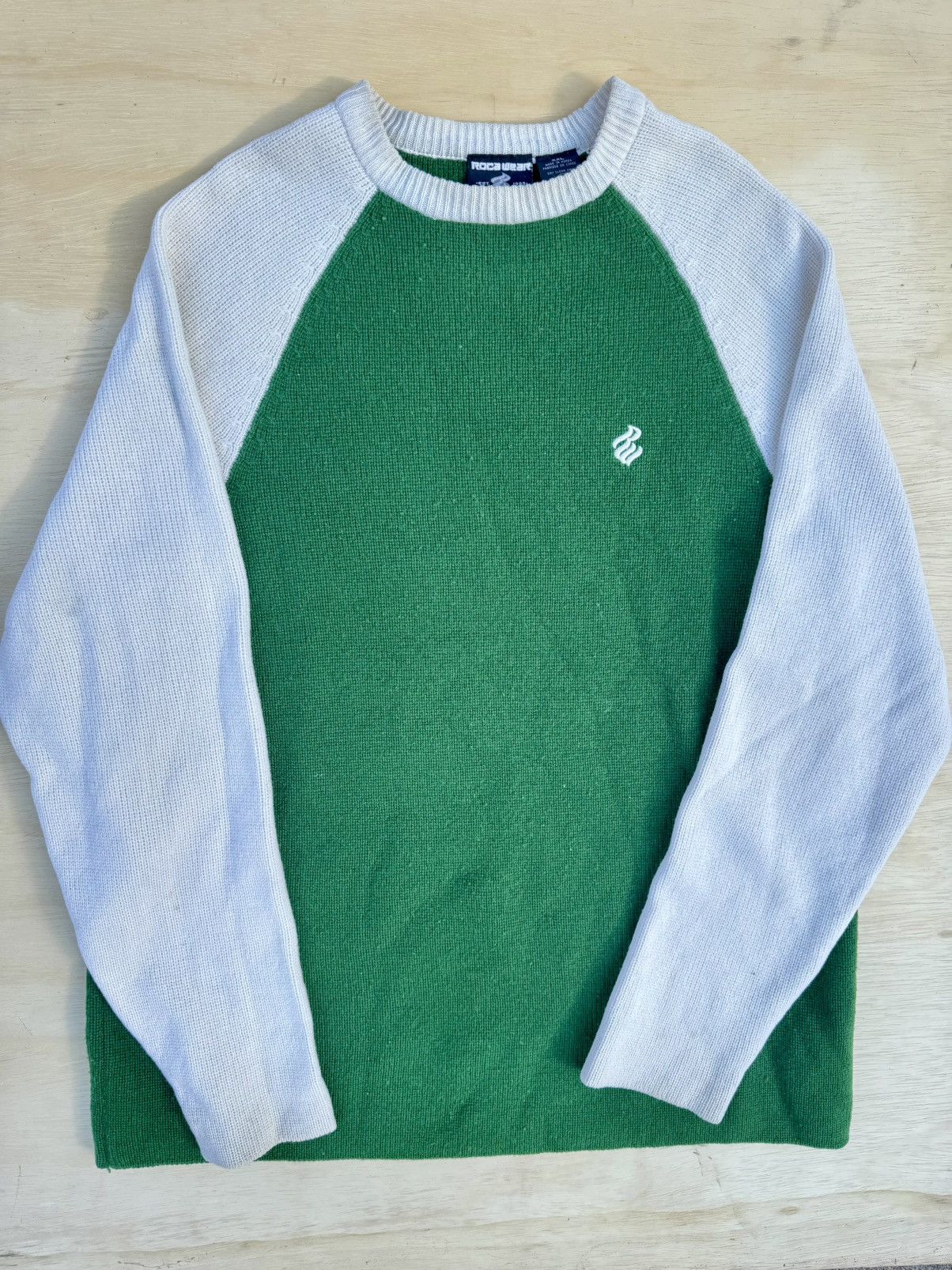 Jay-Z × Rap Tees × Rocawear 2000’s Rocawear Jay-Z Vintage Y2K Rocafella Sweater Size US XXL / EU 58 / 5 - 5 Thumbnail