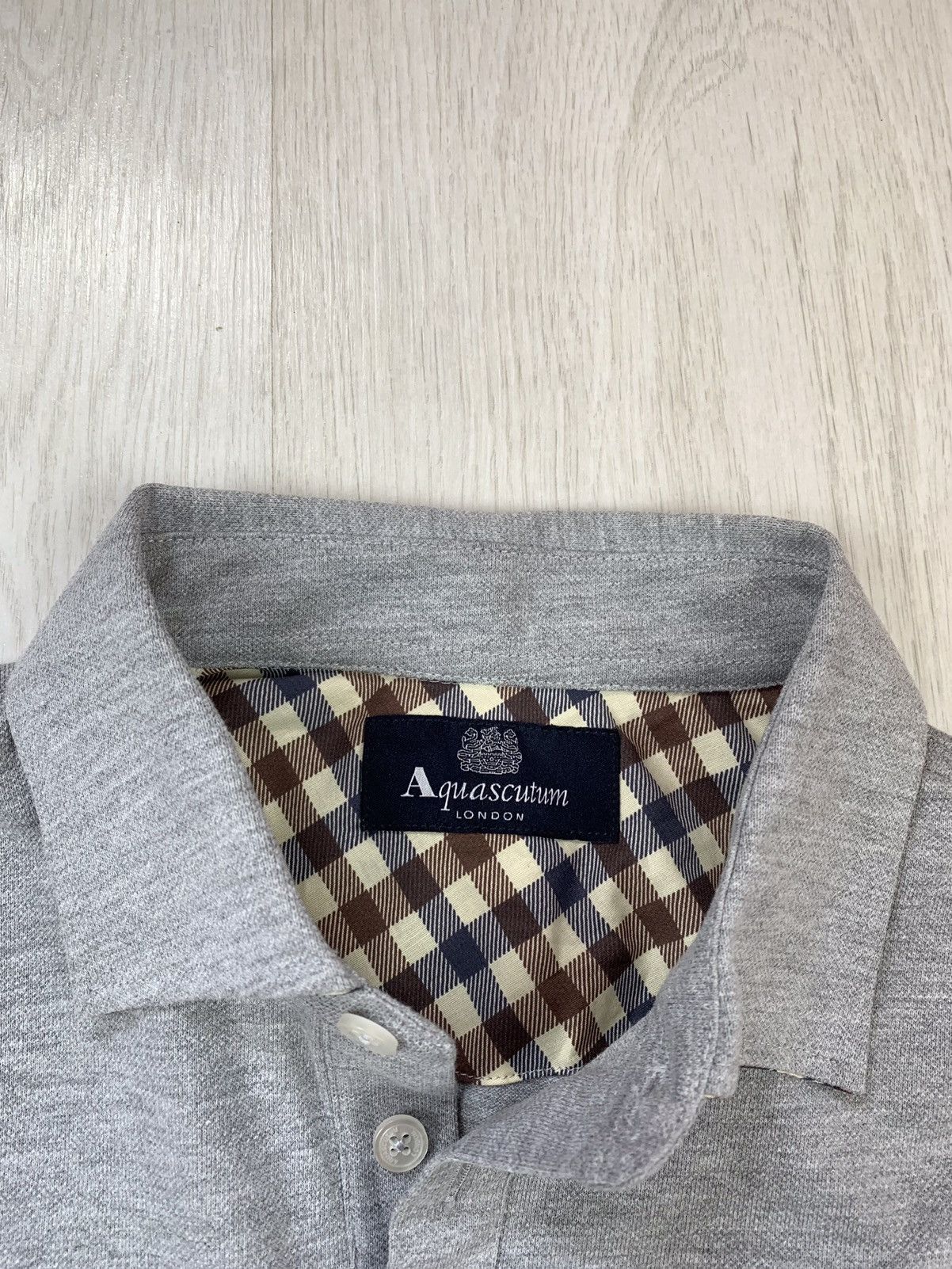 Aquascutum Aquascutum Mens Polo Shirt Grey Size S Size US S / EU 44-46 / 1 - 5 Thumbnail