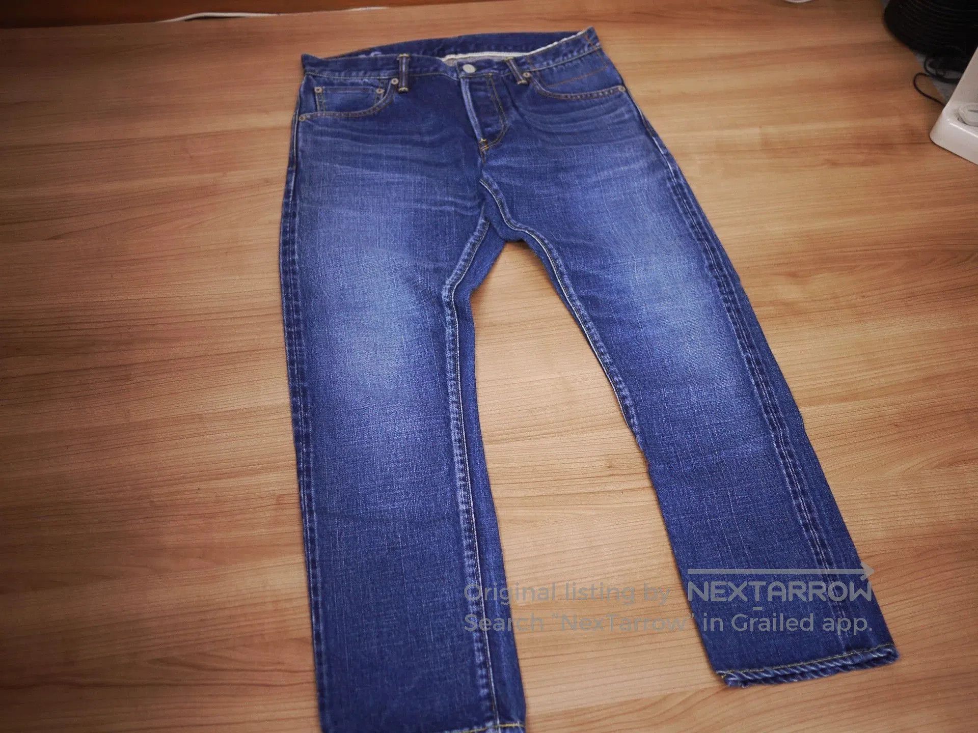 Visvim Blue Denim Jeans - Size 32. Size US 32 / EU 48 - 2 Thumbnail