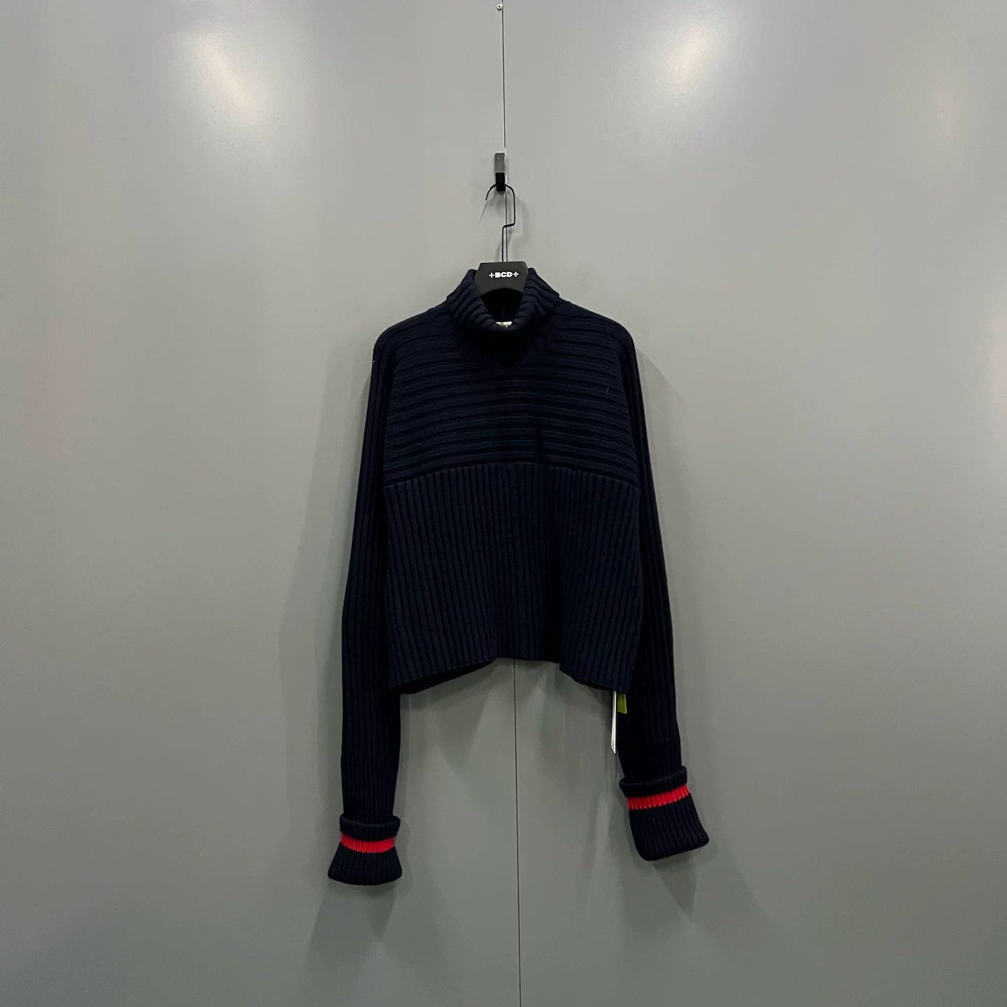 Celine Celine High Neck Wool Knit Sweater Size S / US 4 / IT 40 - 1 Thumbnail