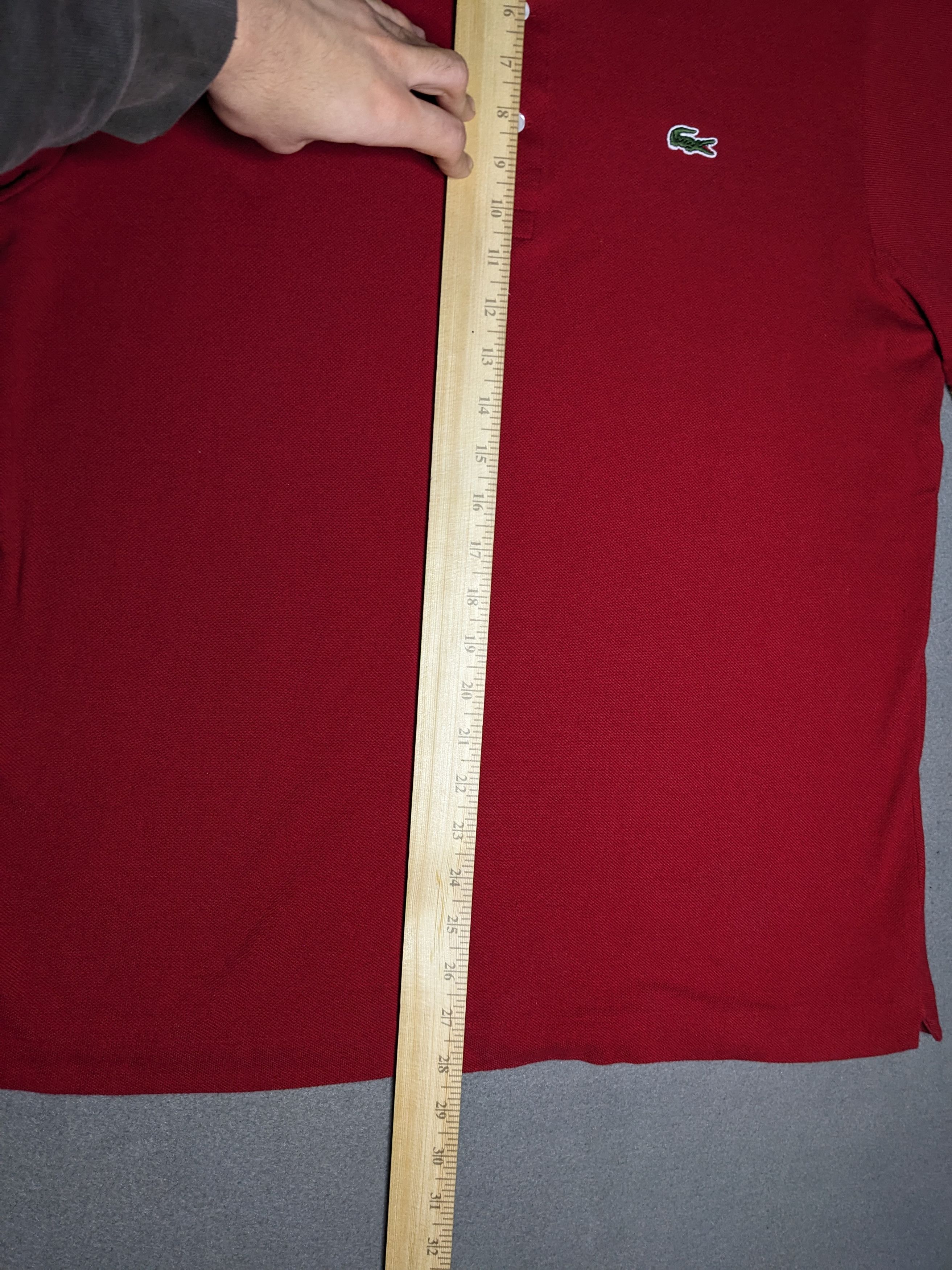 Lacoste VINTAGE Lacoste Sport Polo Shirt Mens XL Size 6 Red Size US XL / EU 56 / 4 - 9 Thumbnail