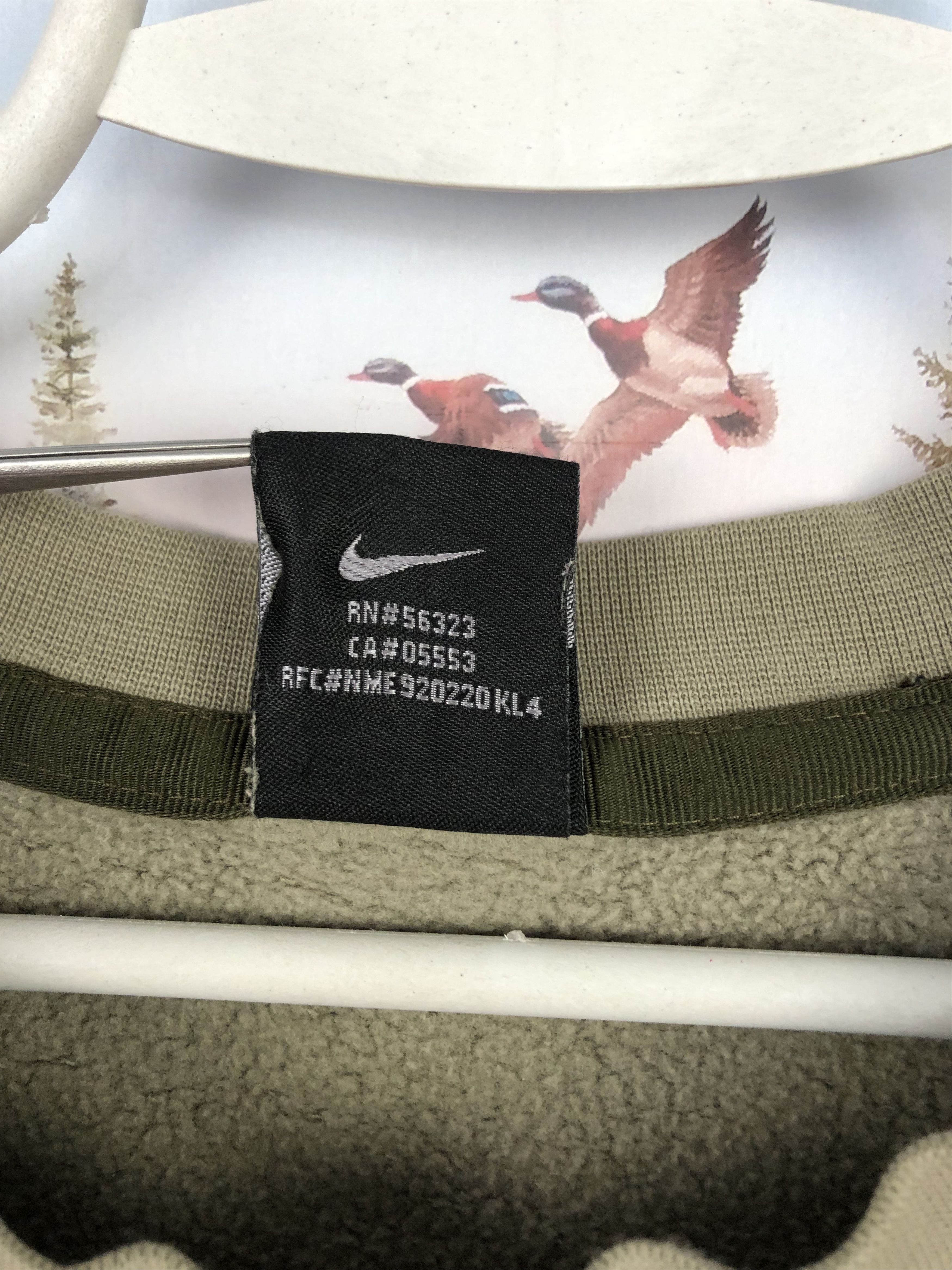 Nike Vintage Nike Big Logo Swoosh Sweatshirt Rare Hype Size US L / EU 52-54 / 3 - 8 Thumbnail