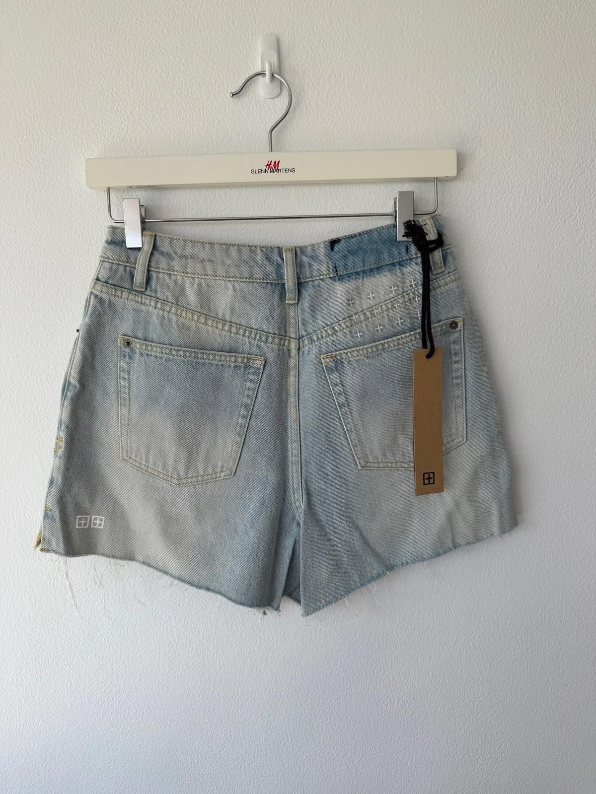 Ksubi new ksubi womens denim hi line shorts drift blue 26 8 s Size 26" / US 2 / IT 38 - 2 Thumbnail