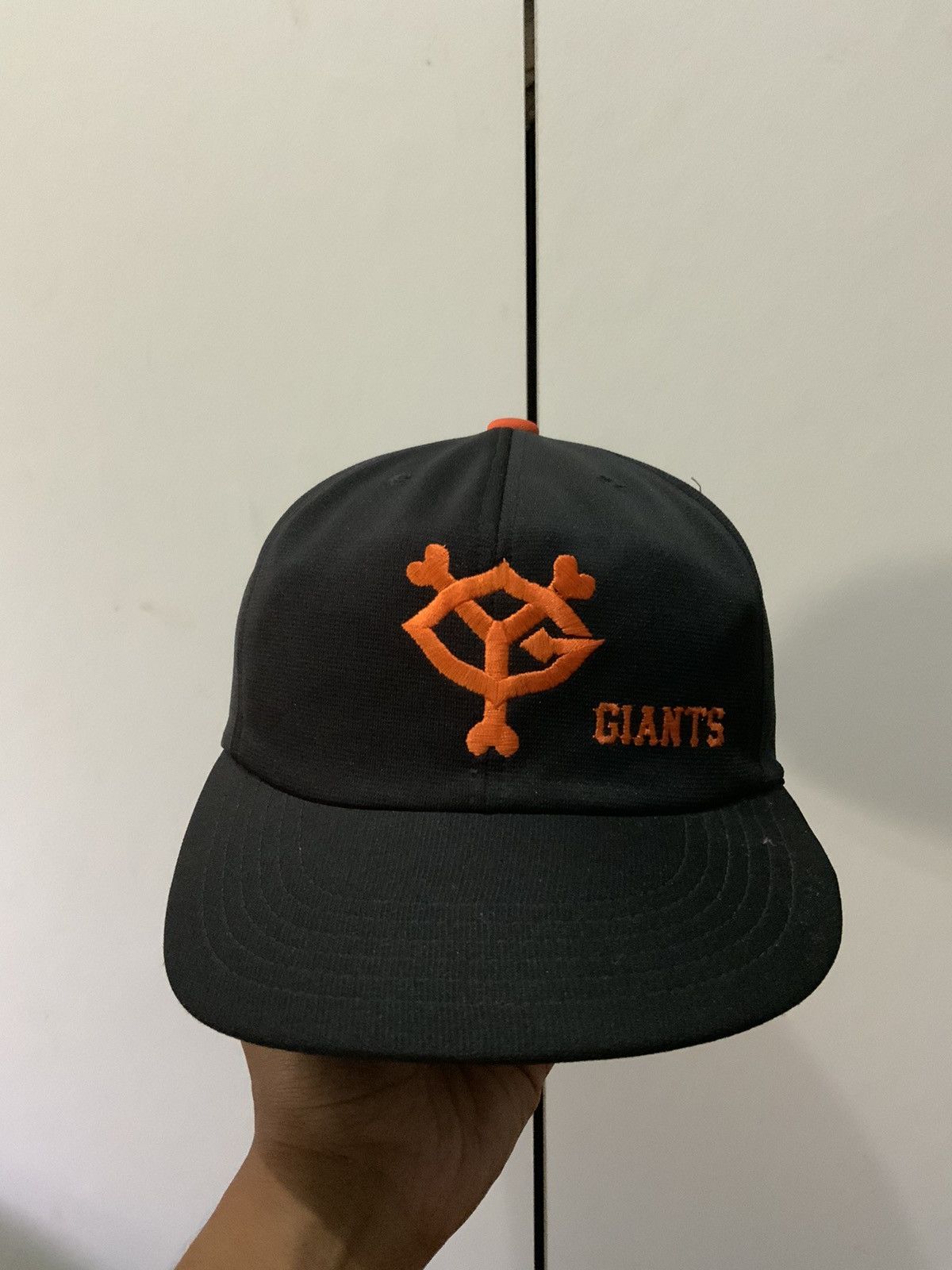 Vintage Vintage Giants Zipper Black Hat Cap Size ONE SIZE - 5 Thumbnail