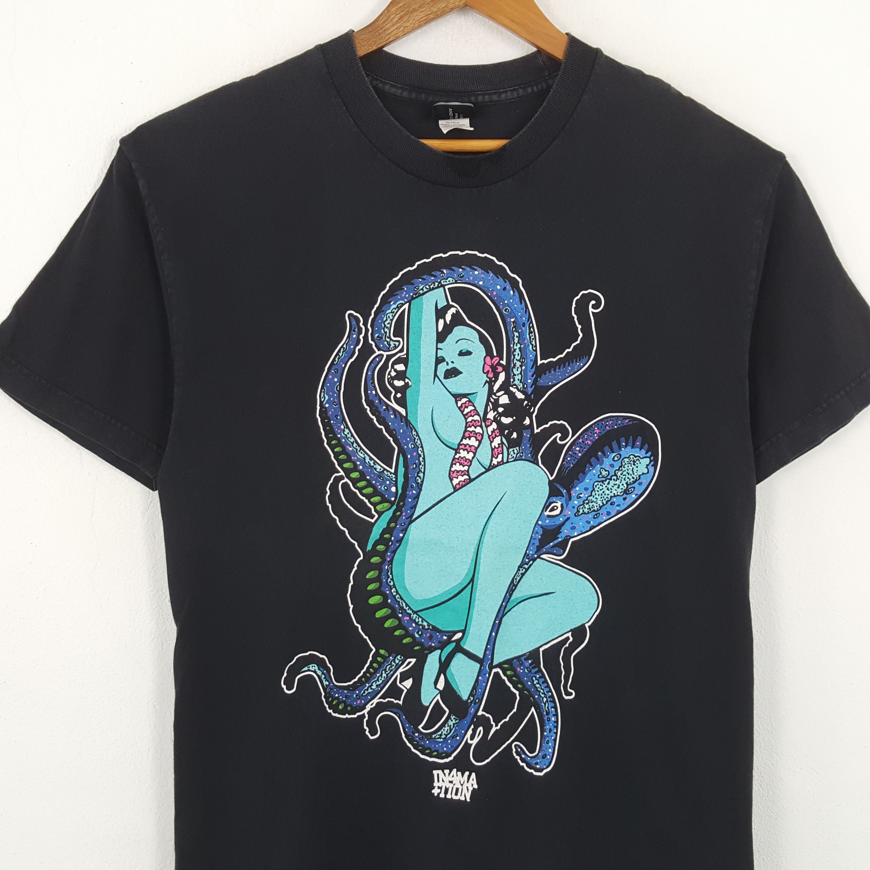 Vintage Vintage IN4MATION Skateboard Surf Hip-hop Brand T-Shirt Size US M / EU 48-50 / 2 - 2 Thumbnail