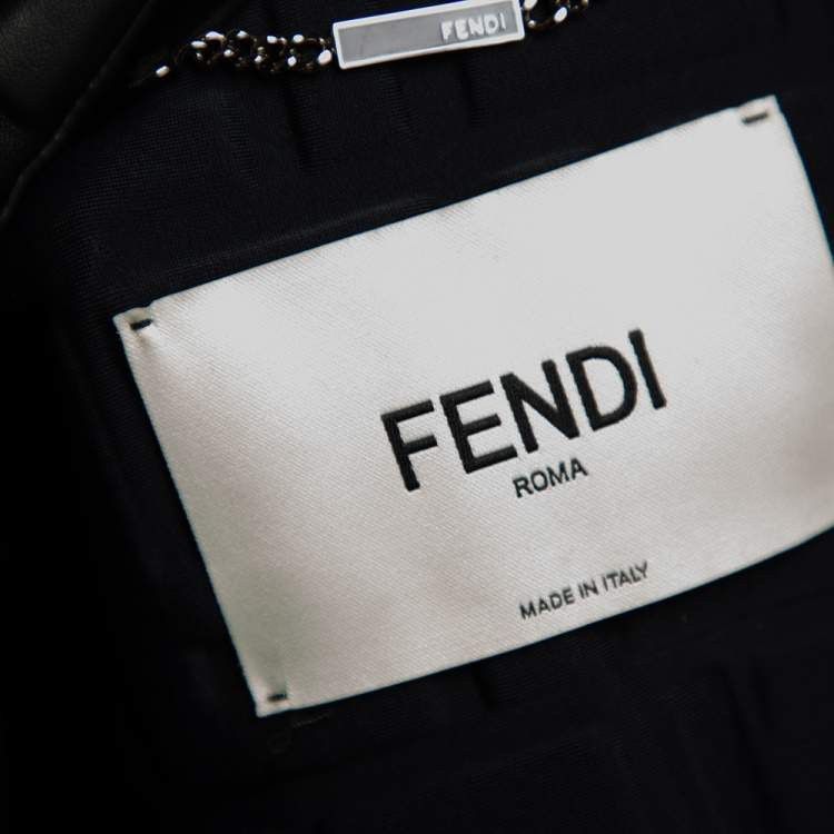 Fendi Fendi Leather Jacket Size M / US 6-8 / IT 42-44 - 9 Thumbnail