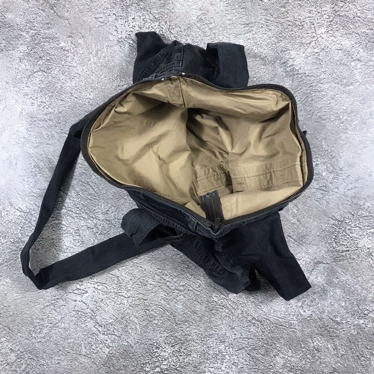 Vintage Y2K Denim Crossbody Bag Junya Watanabe Style Japanese OS Size ONE SIZE - 7 Thumbnail
