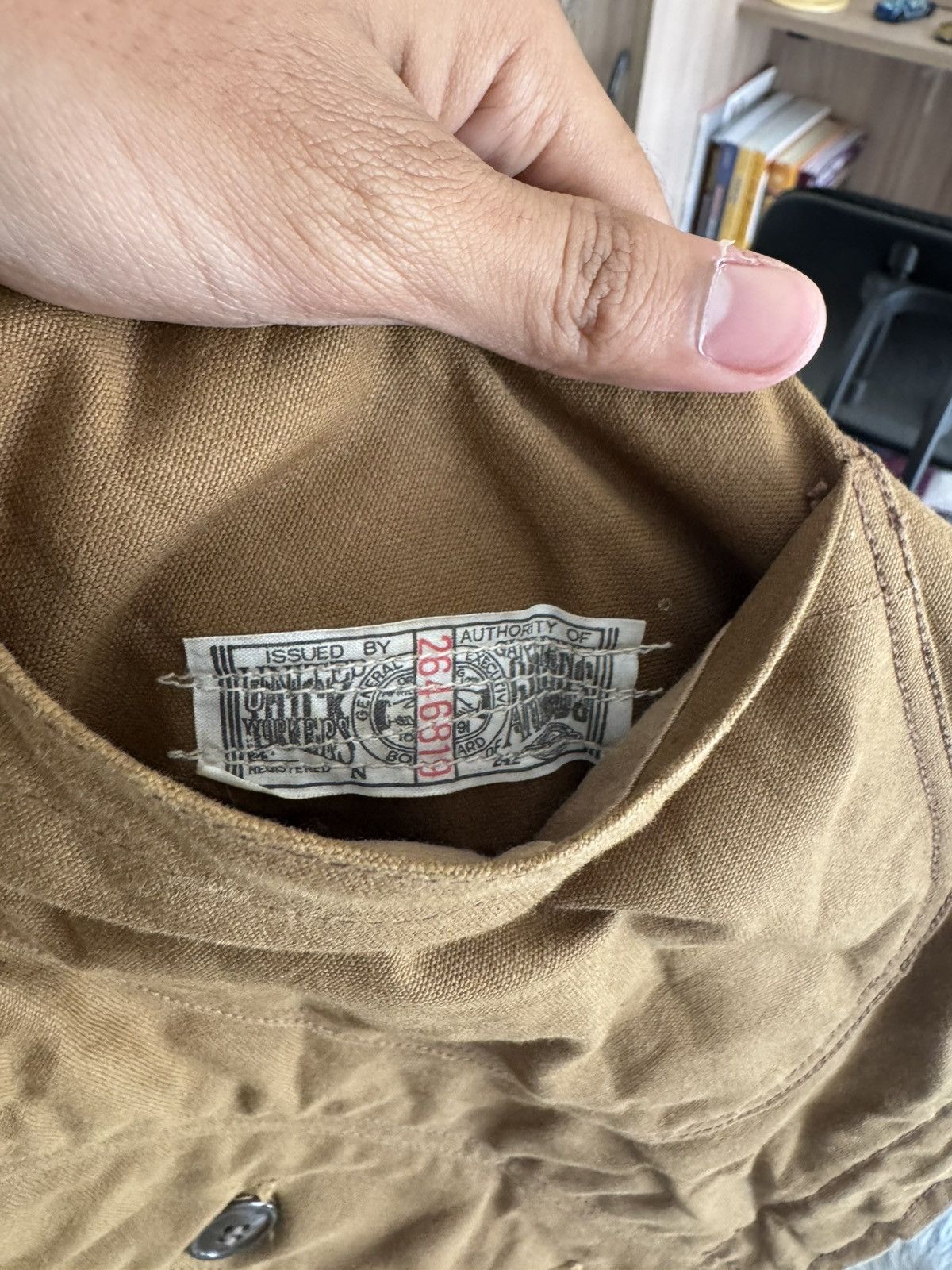 Other VERY RARE FREEWHEELERS DECK JACKET VINTAGE 1940s USN BUCANER Size US S / EU 44-46 / 1 - 5 Thumbnail