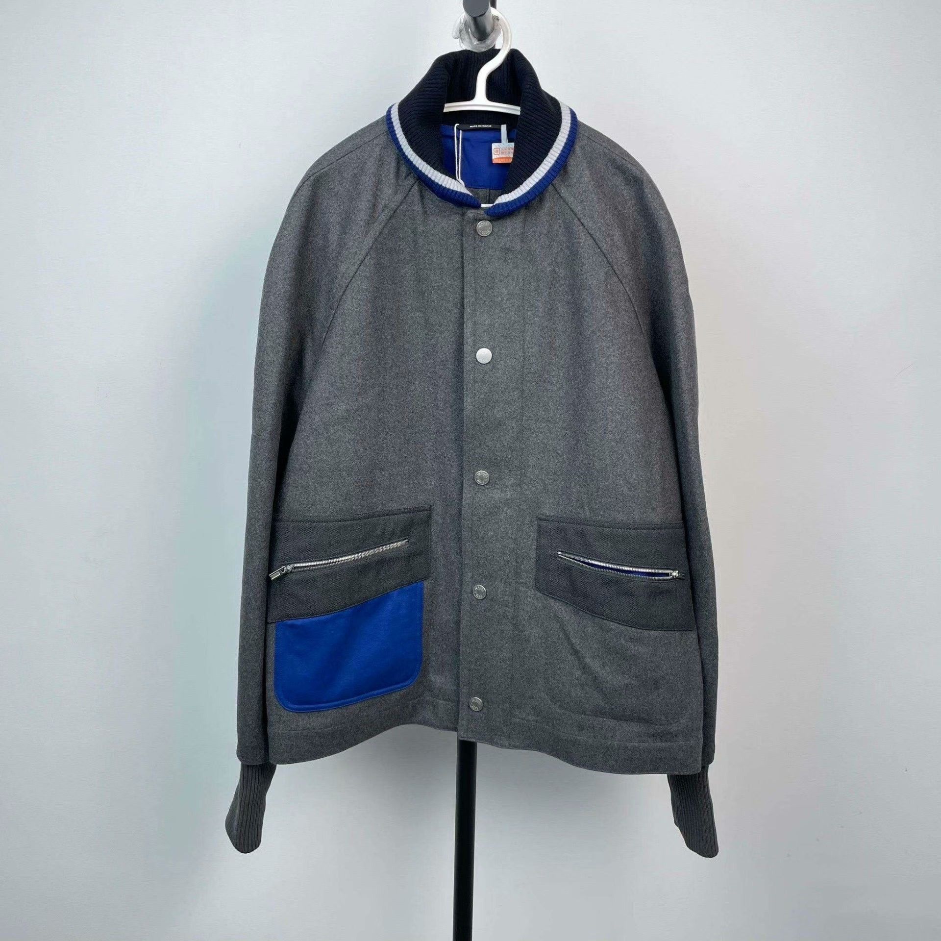 Hermes Hermes Gray Light Jacket 50 Men Size US XL / EU 56 / 4 - 1 Thumbnail