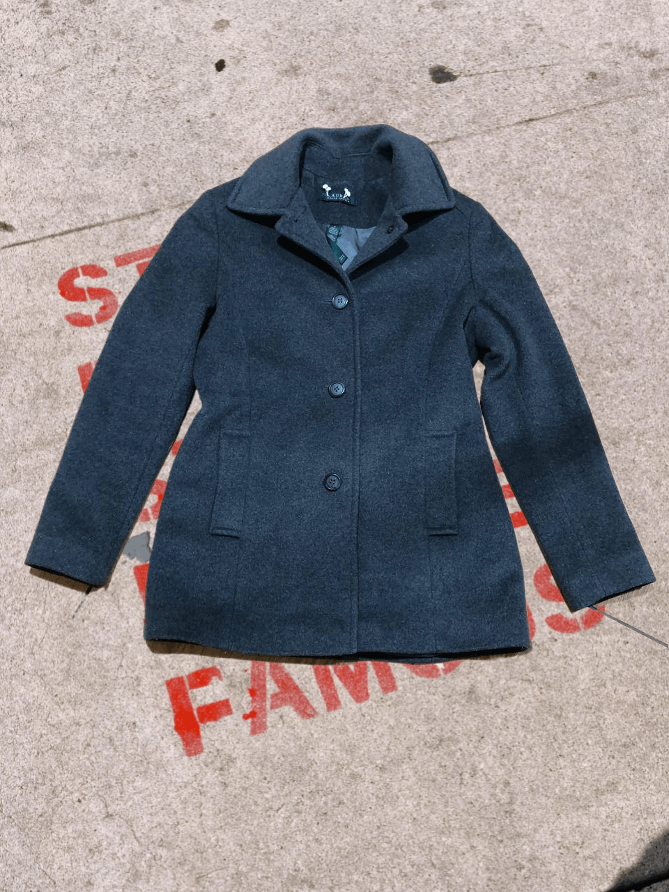 Polo Ralph Lauren Streetwear vintage gray jacket Lauren Ralph Lauren Y2K Size S / US 4 / IT 40 - 1 Thumbnail