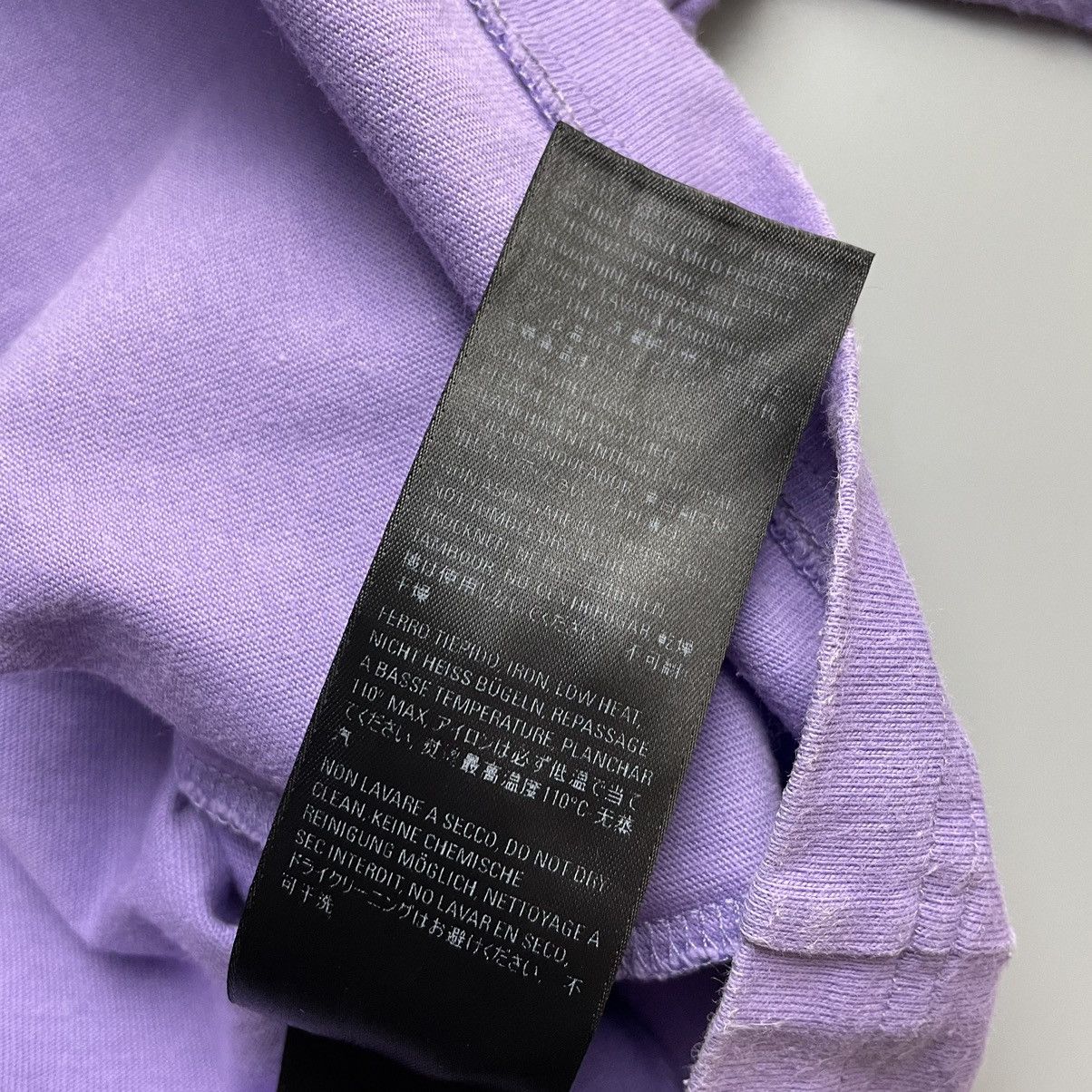 Balenciaga Balenciaga Violet Logo Print Oversized T Shirt Size US XS / EU 42 / 0 - 8 Thumbnail
