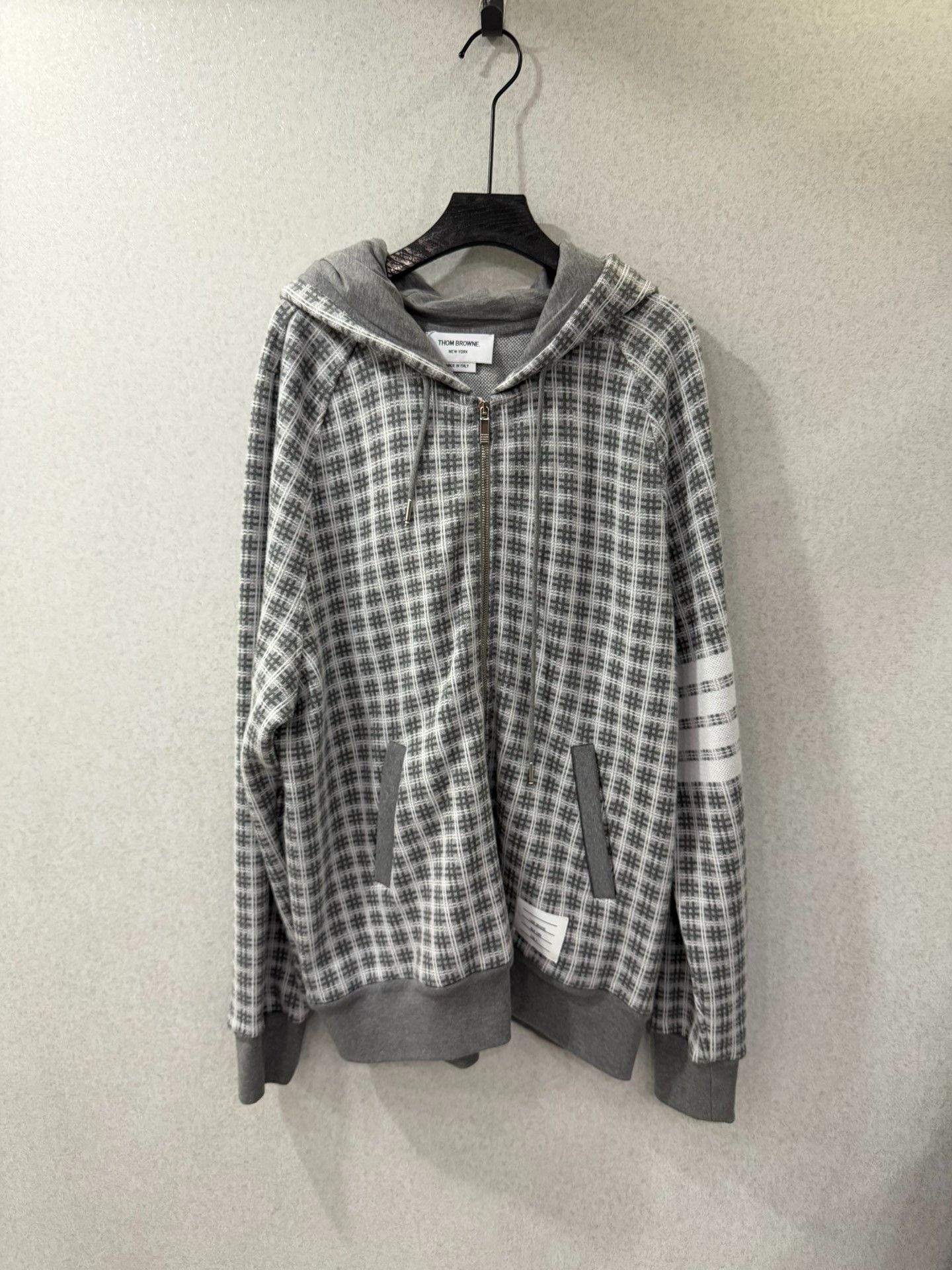 Thom Browne Thom Browne Plaid Brown Hoodie m Men Size US M / EU 48-50 / 2 - 1 Thumbnail