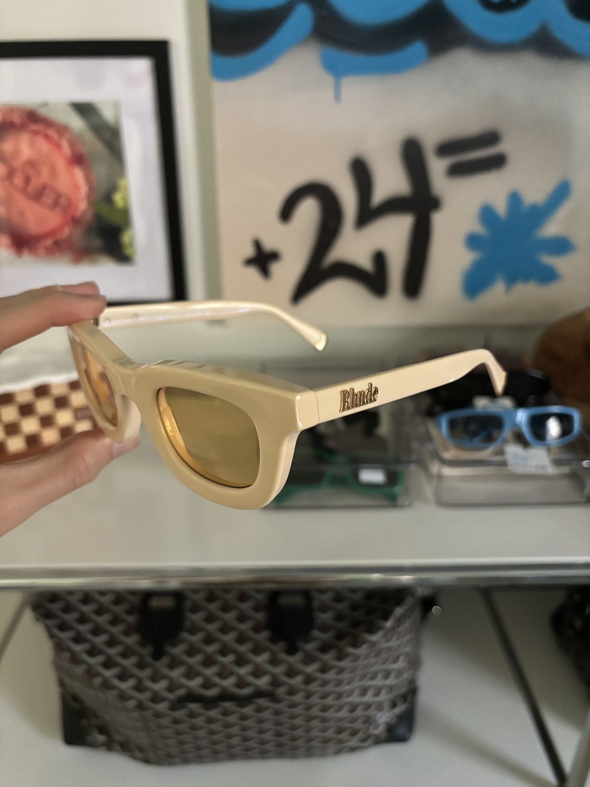 Rhude RHUDE RHODEO SUNGLASSES Size ONE SIZE - 7 Thumbnail