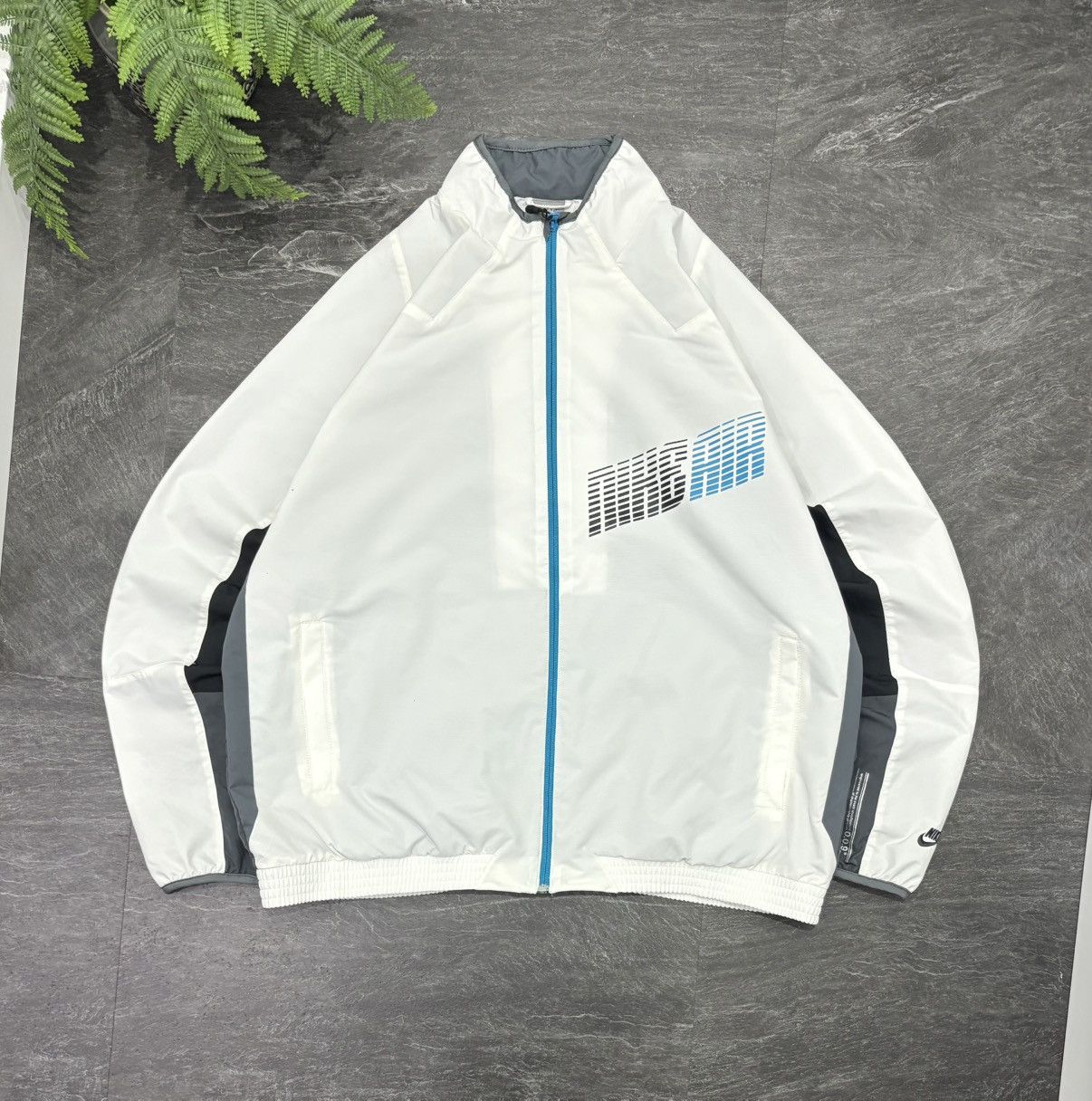 Nike 00s Vintage Nike Air Nylon Drill Jacket Big Logo Size US XXL / EU 58 / 5 - 2 Thumbnail