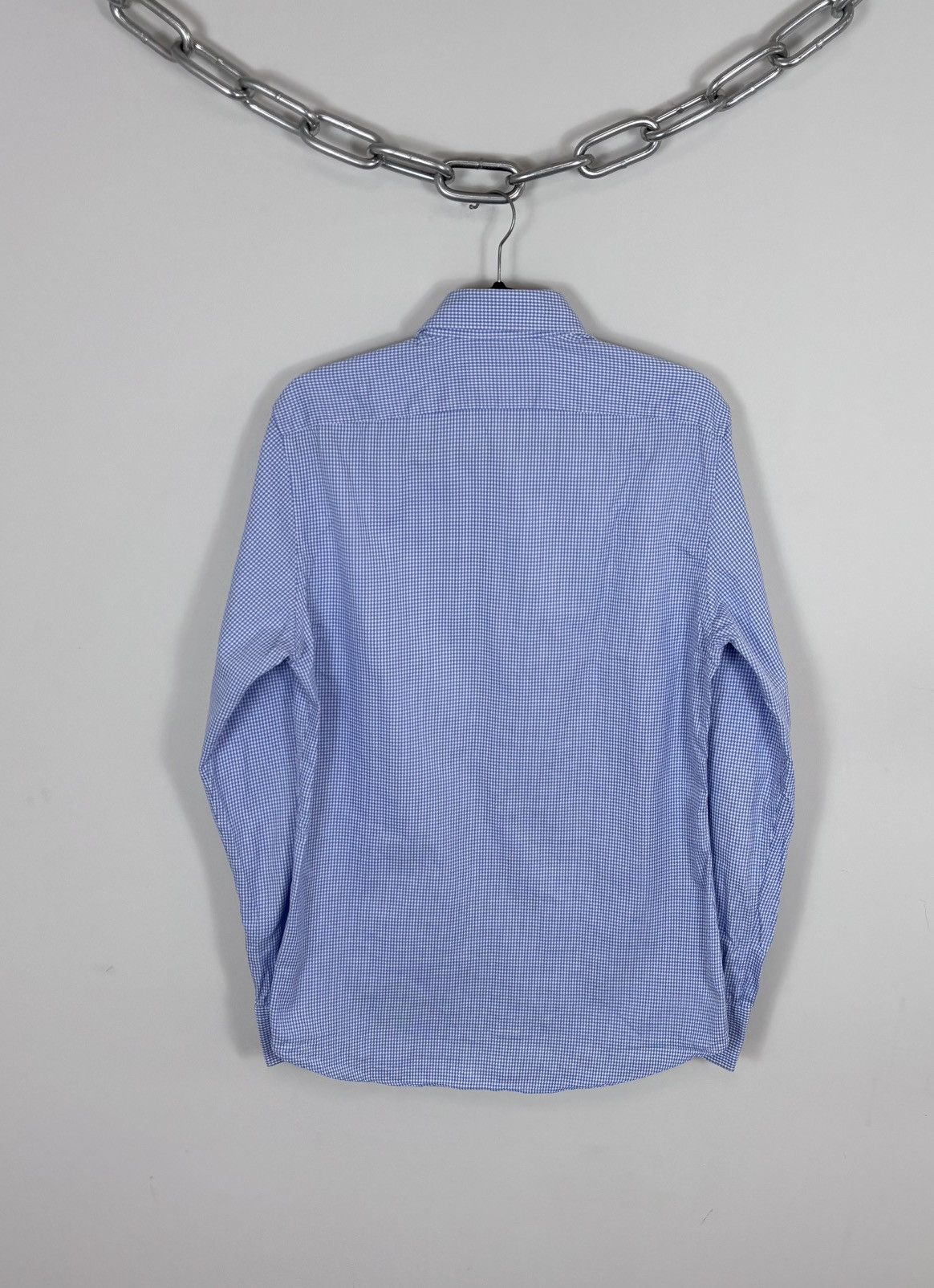 Strenstroms Stenstroms Men’s Slimline Twofold Cotton Dress Shirt Size US M / EU 48-50 / 2 - 13 Thumbnail