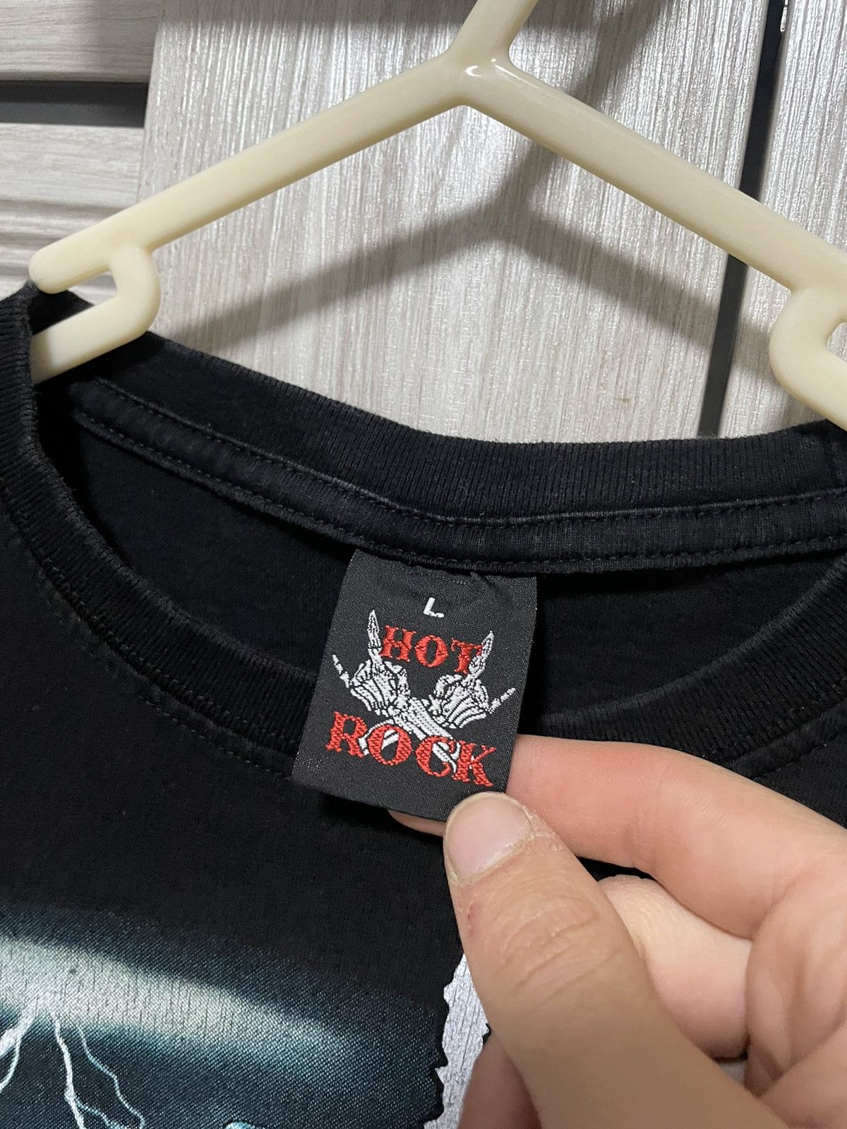 Band Tees Vintage 90s Korn Tee Man Cross Skull T Shirt Rare Size US L / EU 52-54 / 3 - 12 Thumbnail