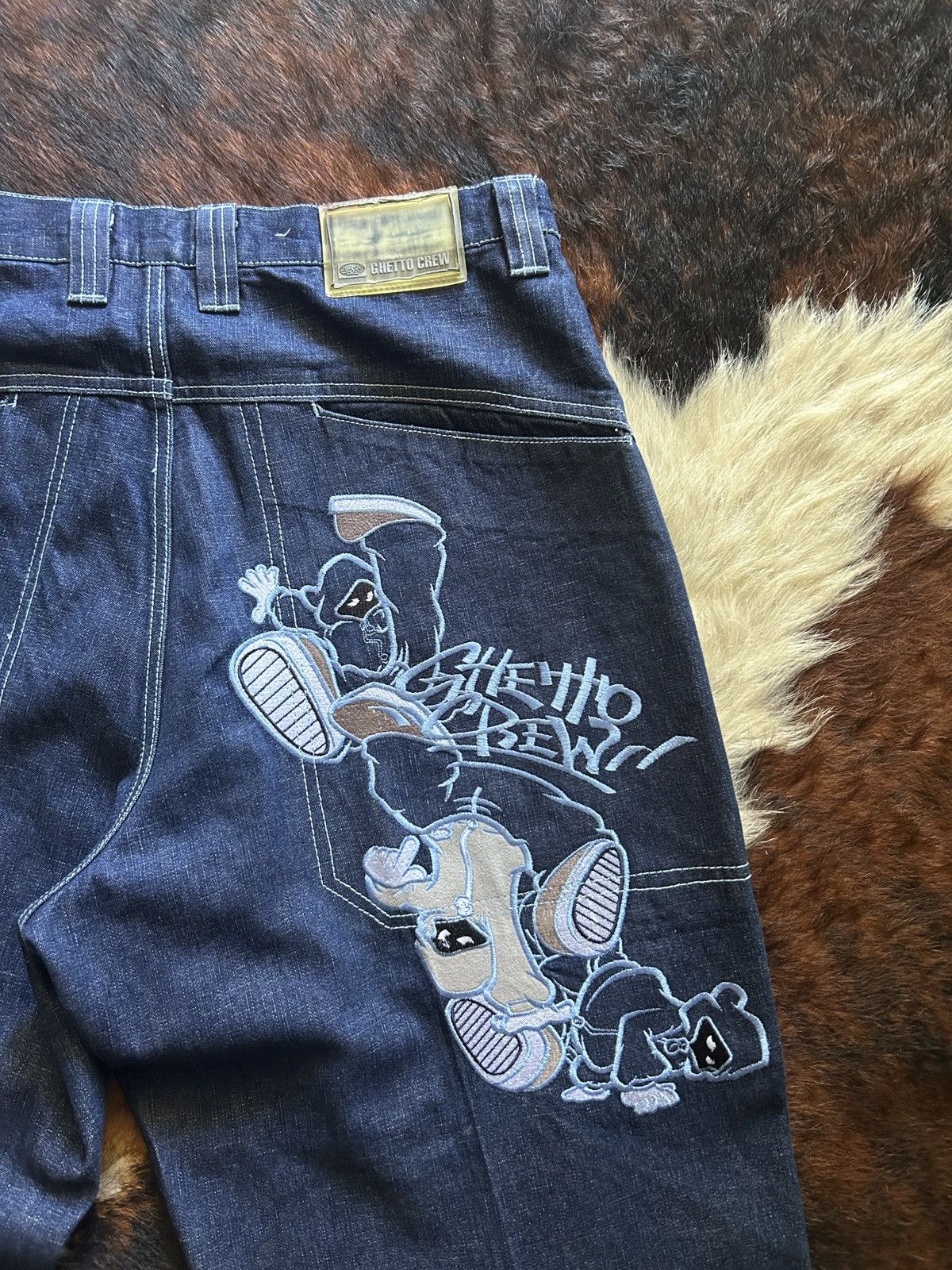 JNCO × Southpole × Vintage ghetto crew embroidered design Size US 36 / EU 52 - 2 Thumbnail