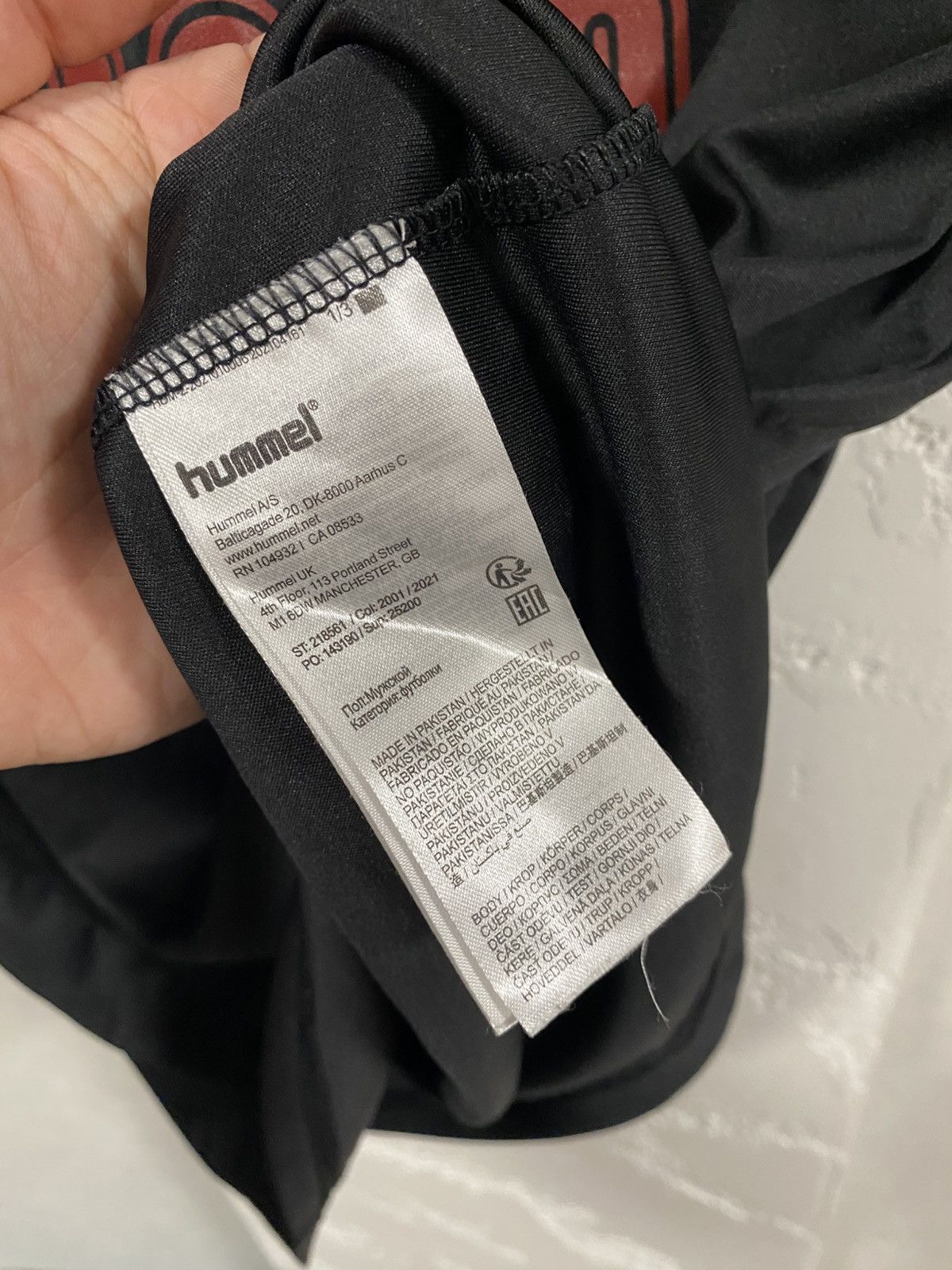 Hummel Hummel Denmark 2023 National Team training soccer jersey Size US M / EU 48-50 / 2 - 5 Thumbnail
