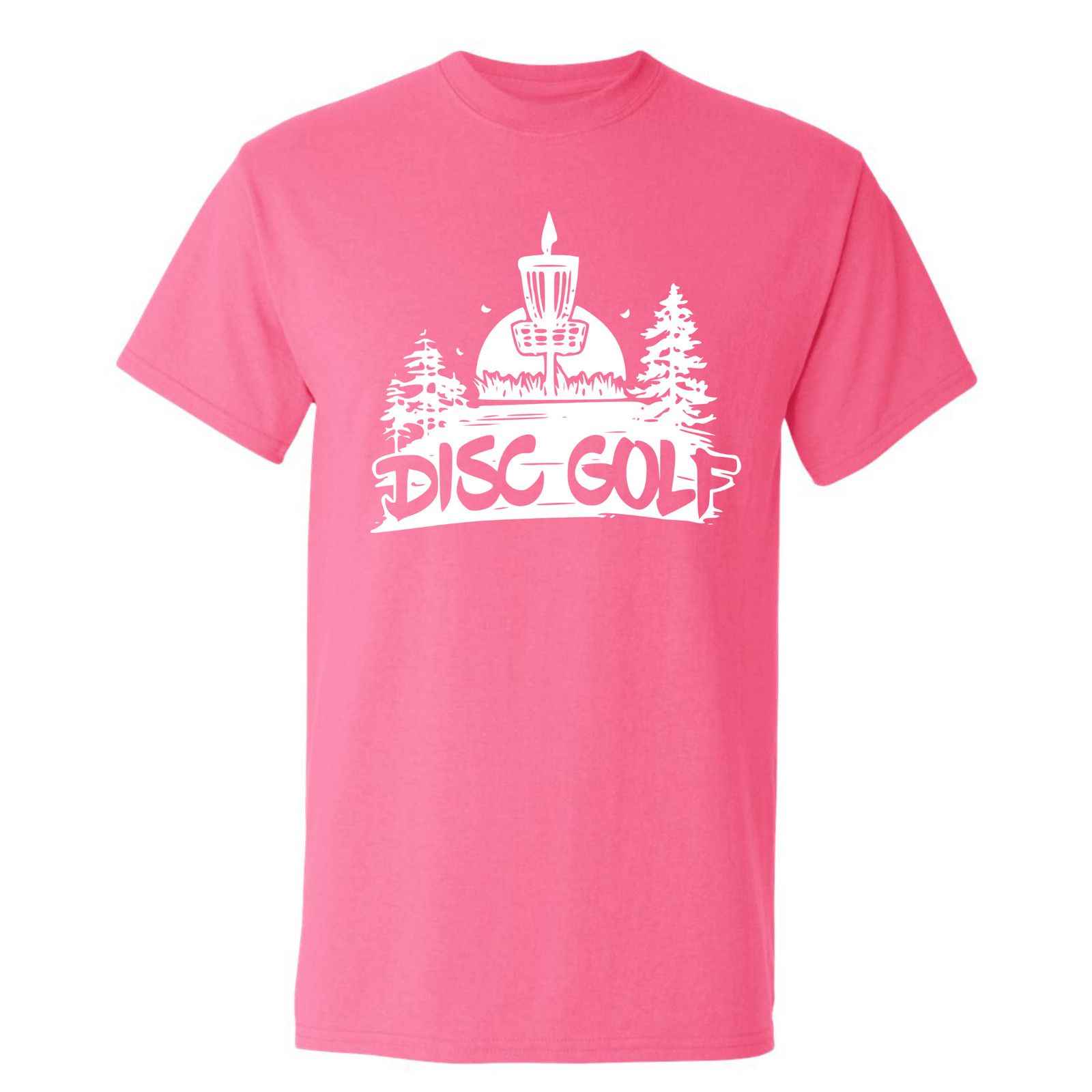 Gildan Disc Golf T Shirt DISCGOLF SUNSET Discgolfer Shirt Size US XL / EU 56 / 4 - 13 Thumbnail